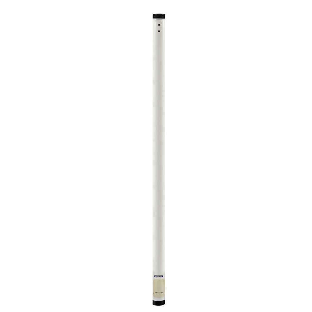 QualGear QG-PRO-PM-3FT-W Pro-Av 1.5-in NPT Threaded Pipe, 3-Ft Length, White