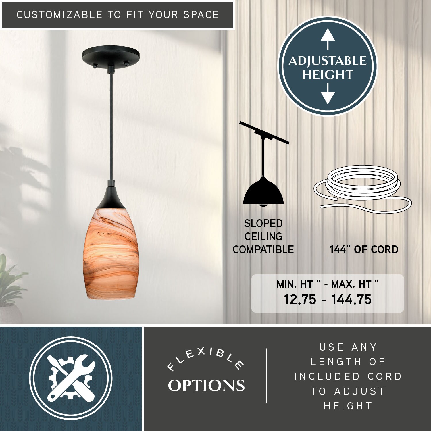 Cascadia P0173 Pendant-Lights - View #4