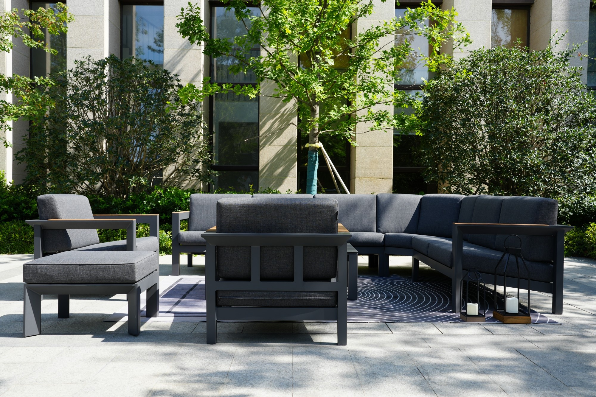 Direct Wicker DWS-2327&2326C Patio-Conversation-Sets - View #4