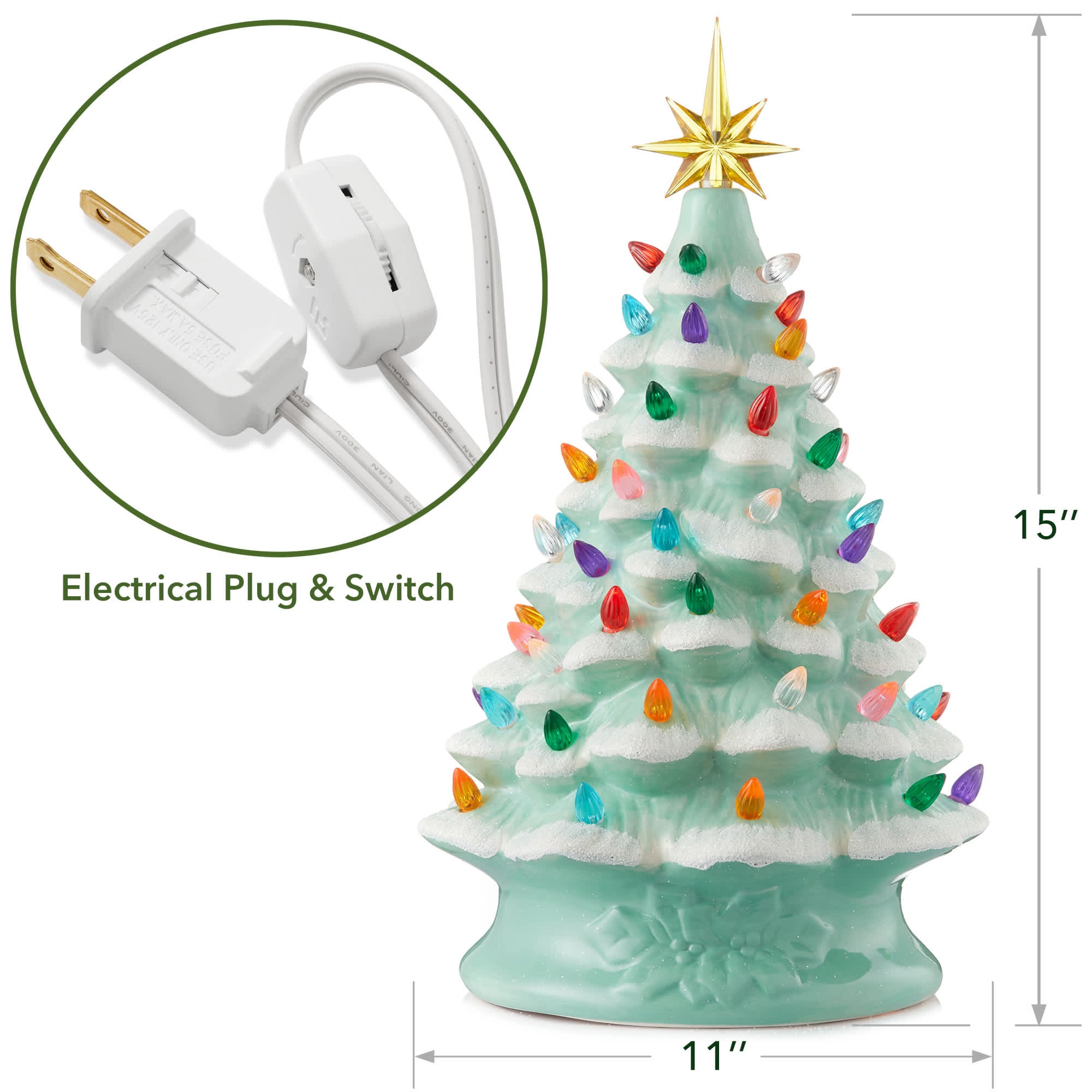 Casafield SZN-TR-965-SGSN Artificial-Christmas-Trees - View #4