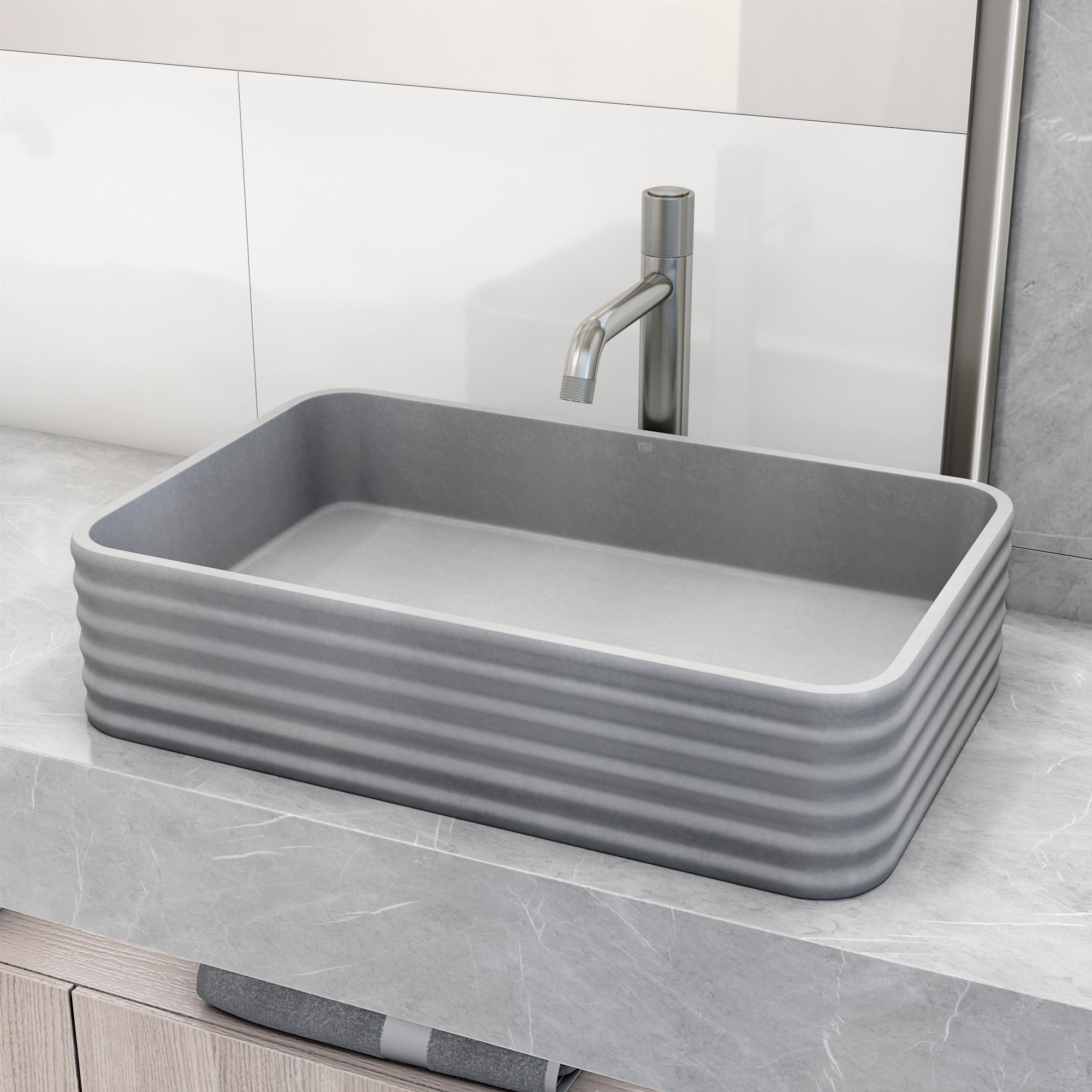 VIGO VGT2101 Bath-Sink - View #2