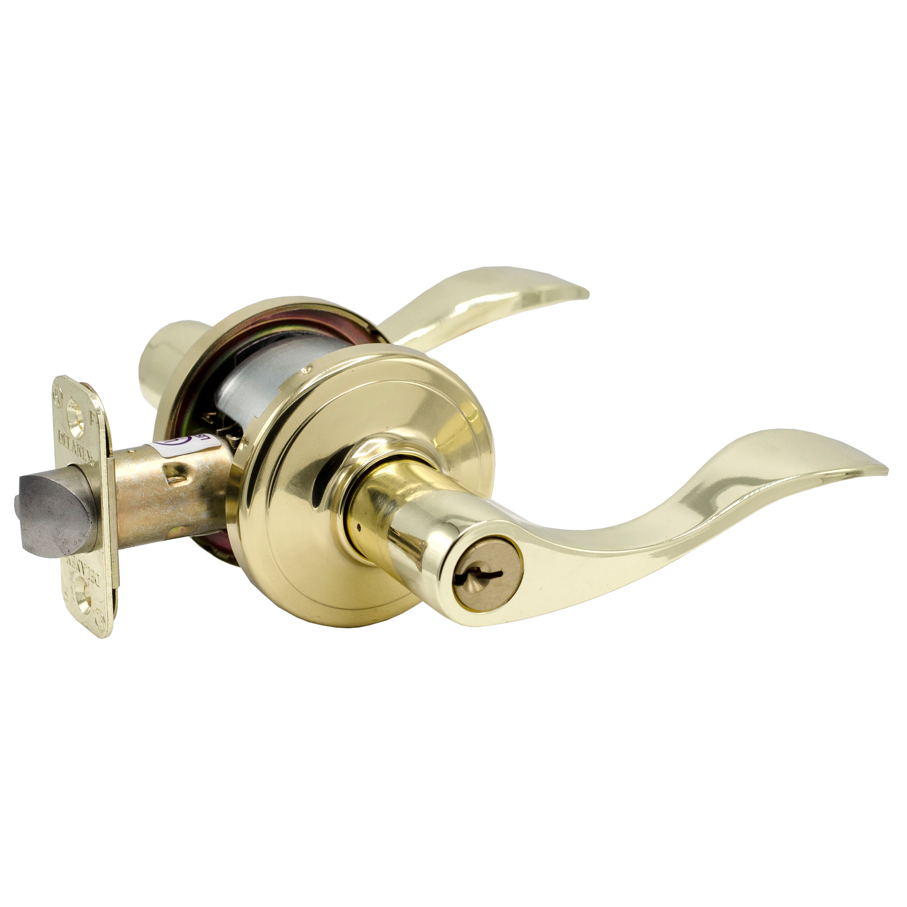 Interior/Exterior Polished Door Handles at