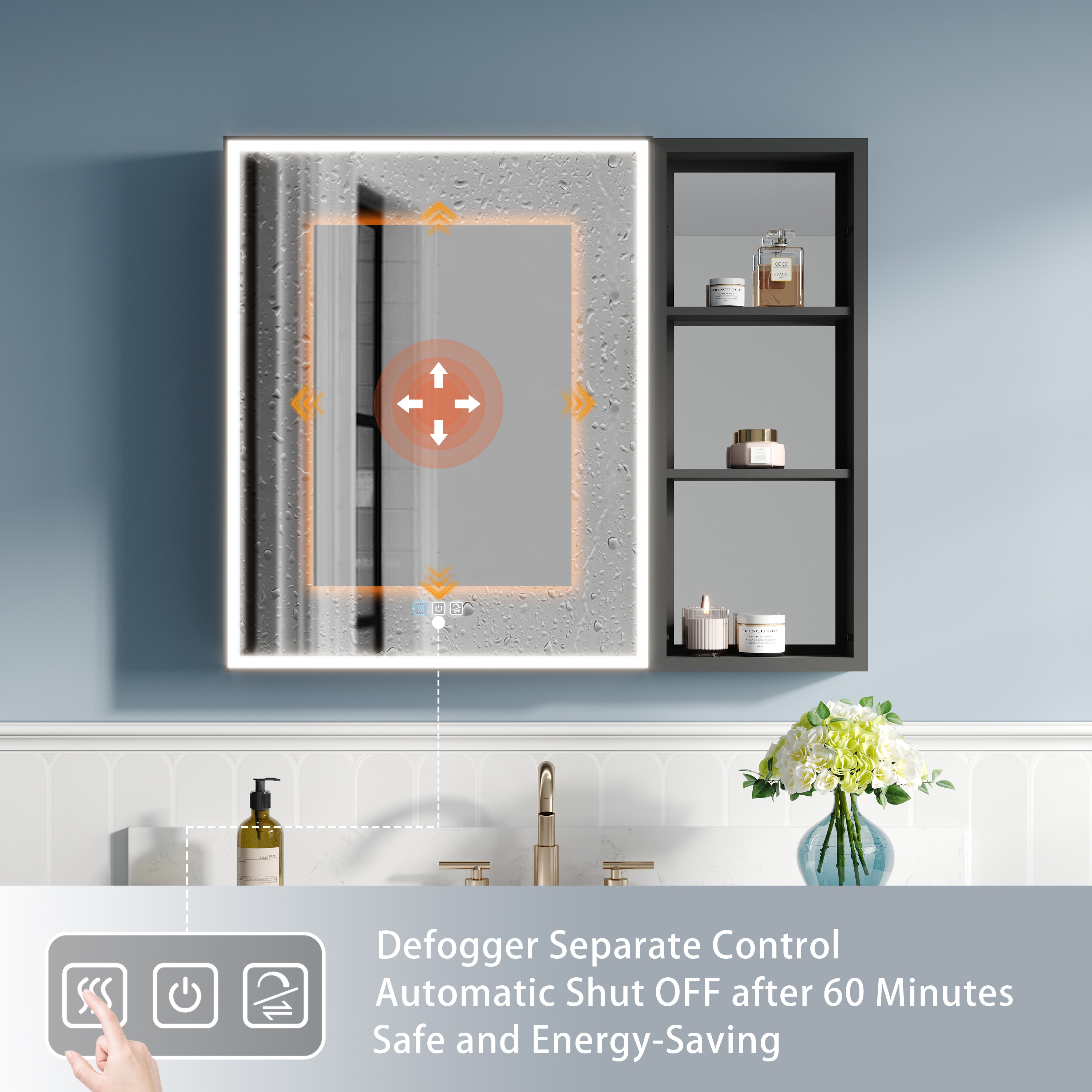 CALVON RC12-2430L-MC Bathroom-Medicine-Cabinets - View #12