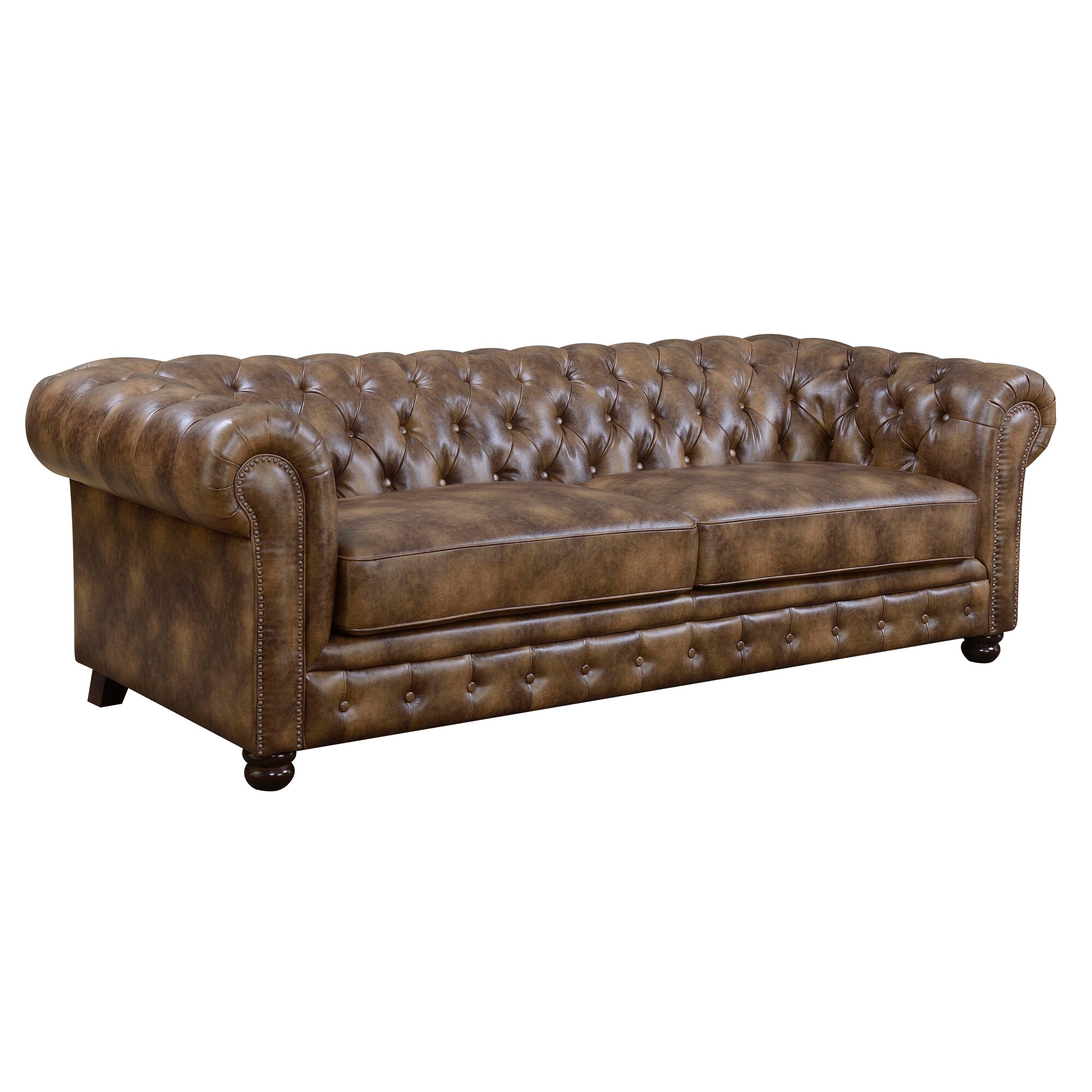 snuggle chair brown leather