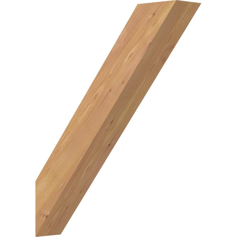 Ekena Millwork BRC04X18X22TRA00SWR 3-1/2-in x 18-in x 22-in Western Red Cedar Unfinished Wood Traditional Smooth Knee Brace