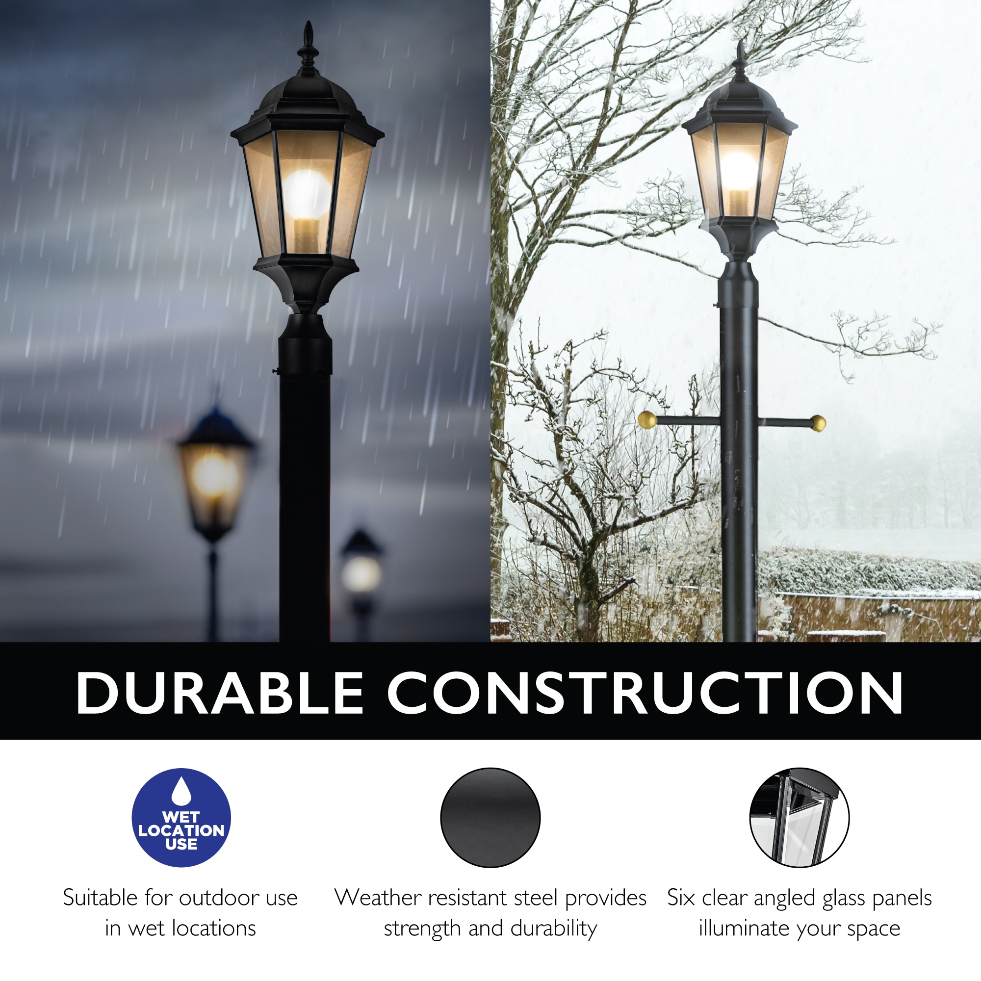 Design House 589192-TBK Post-Lights - View #10
