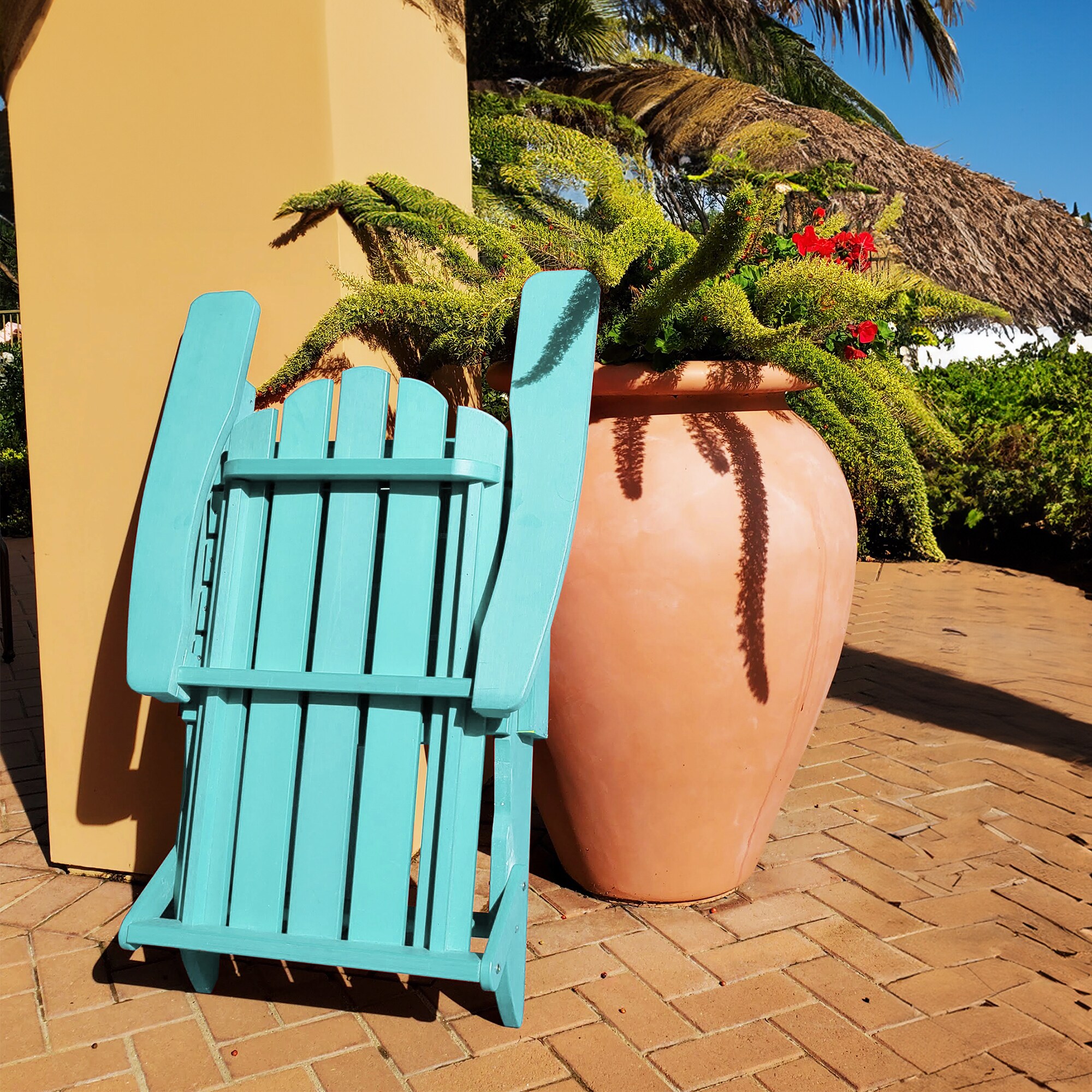 Forclover MONM1209-02WH Patio-Chairs - View #2