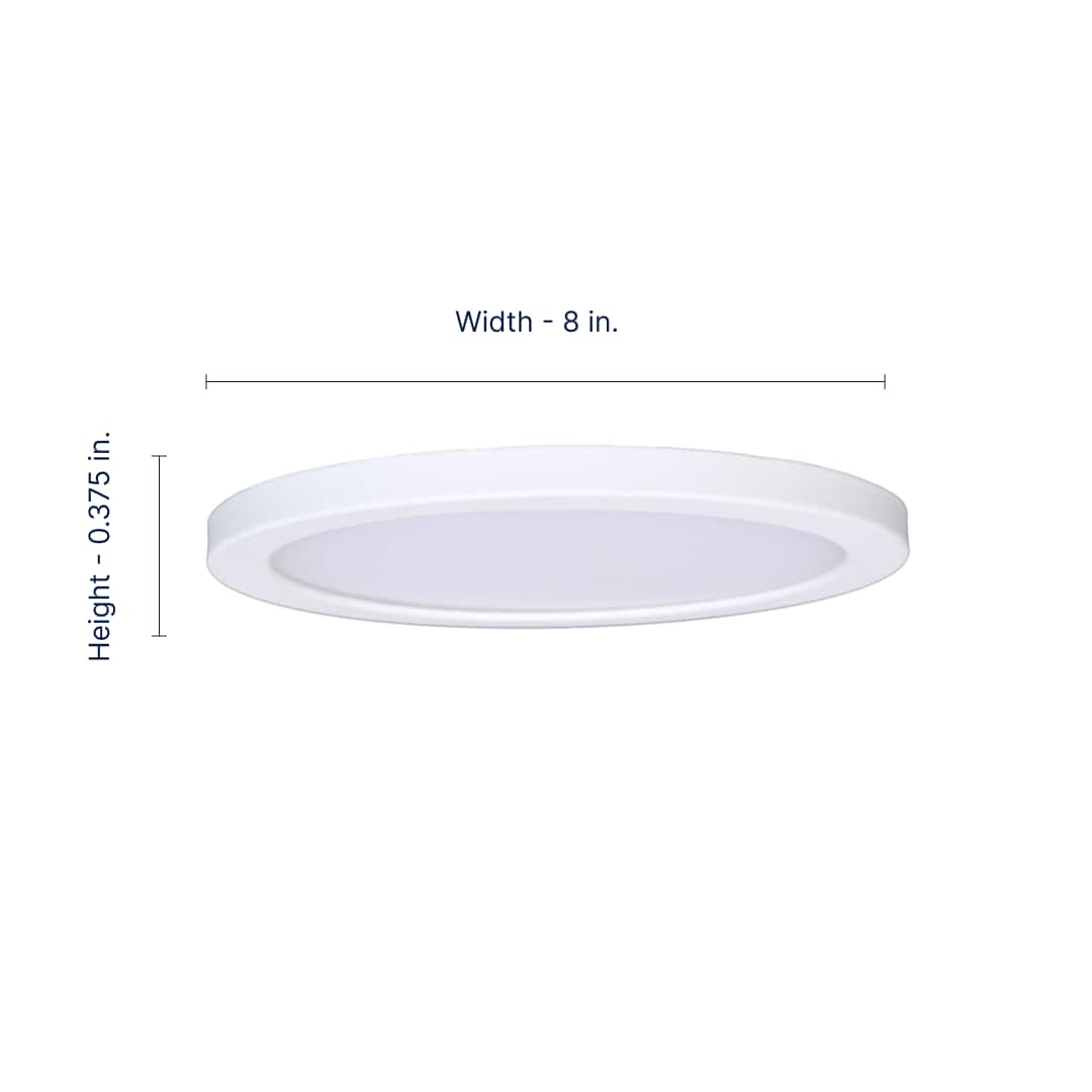 Amax Lighting LED-TB8-WT flushmounts - View #2
