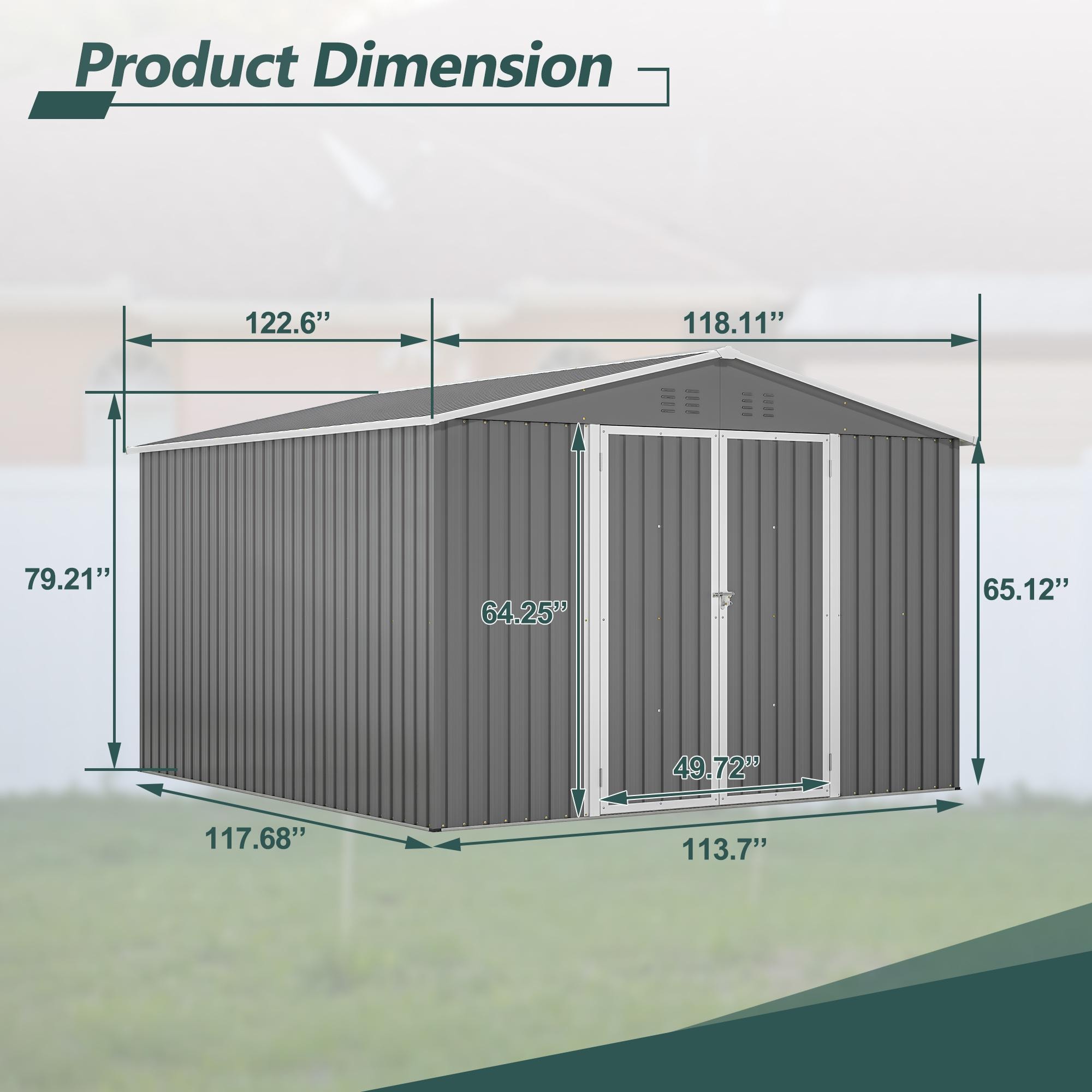 Bayfeve BF-250521-SD Metal-Storage-Buildings-Sheds - View #9