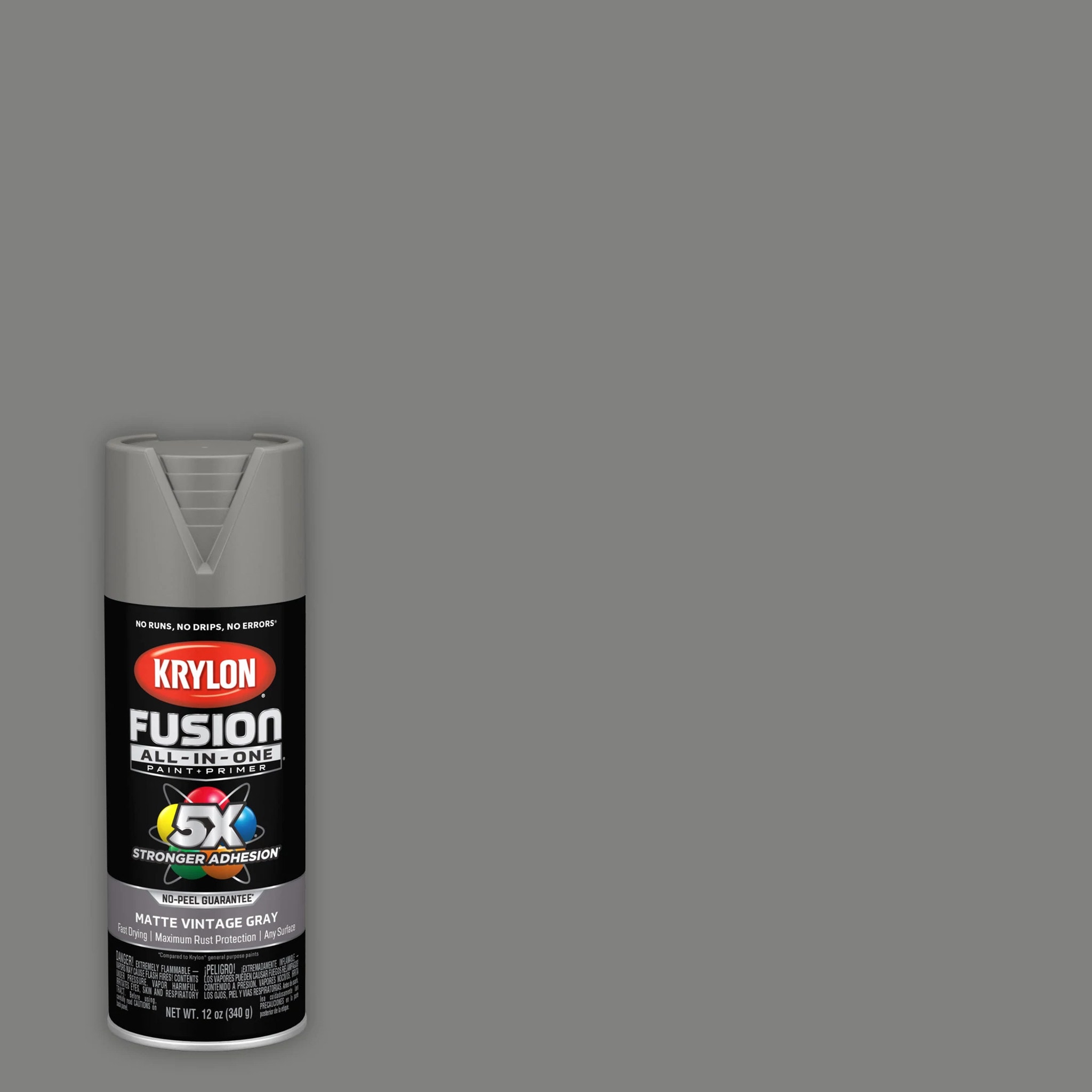Vintage KRYLON MATTE FINISH - No. 1311 Clear Borden Spray Paint Can