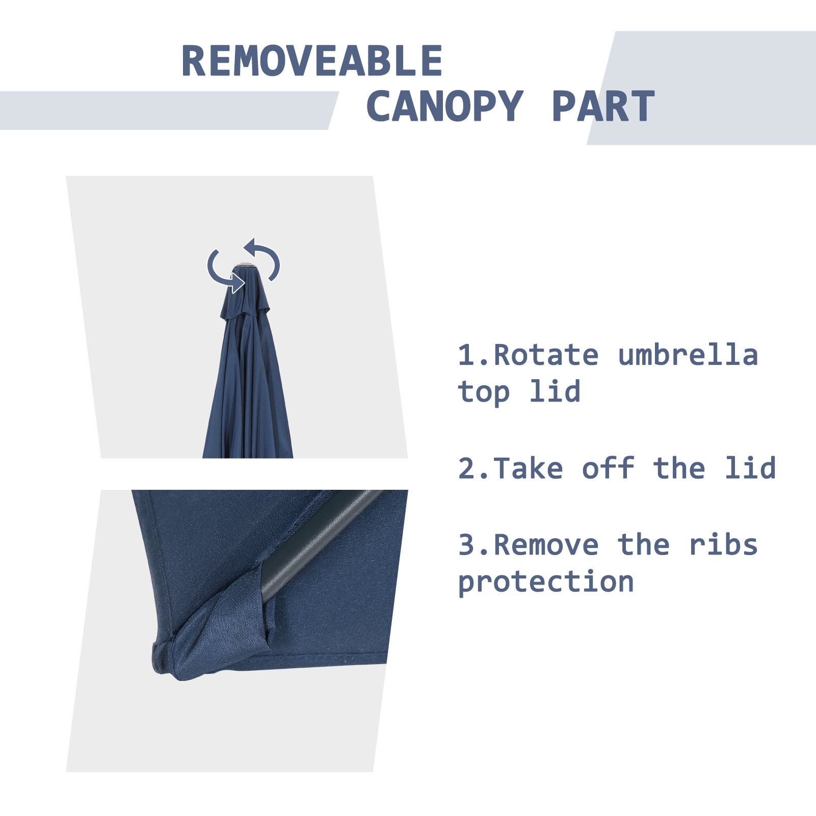 GDY GD-OTU027NB Umbrellas-2 - View #4