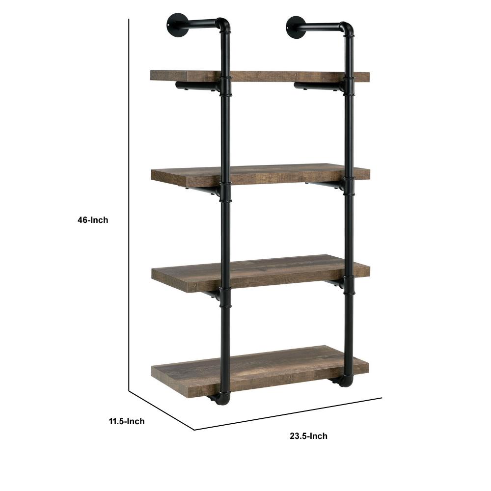 Benzara BM245876 Wall-Mounted-Shelving - Thumbnail View #5