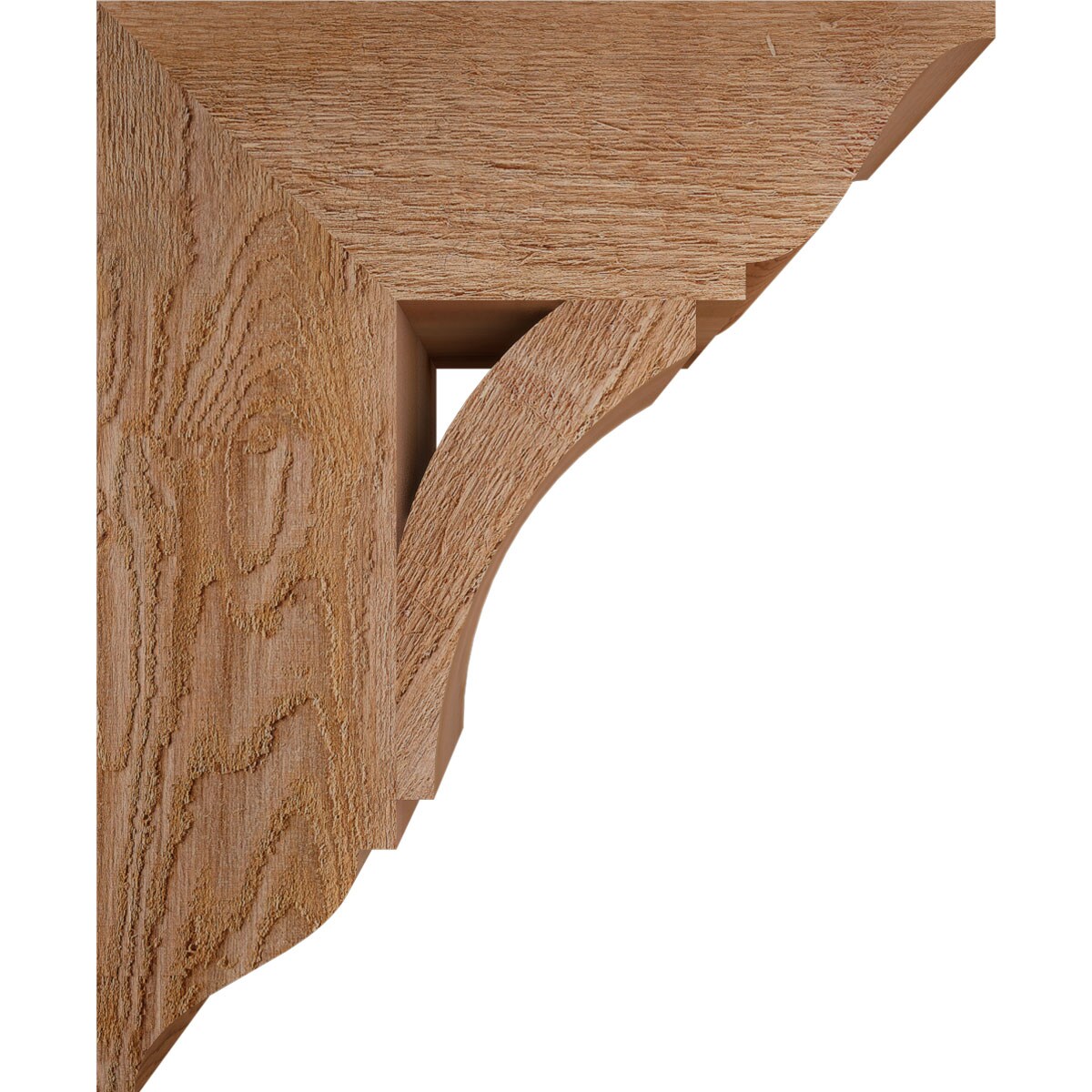 Ekena Millwork BKT06X18X22THR01RWR Exterior-Brackets-Braces - View #3