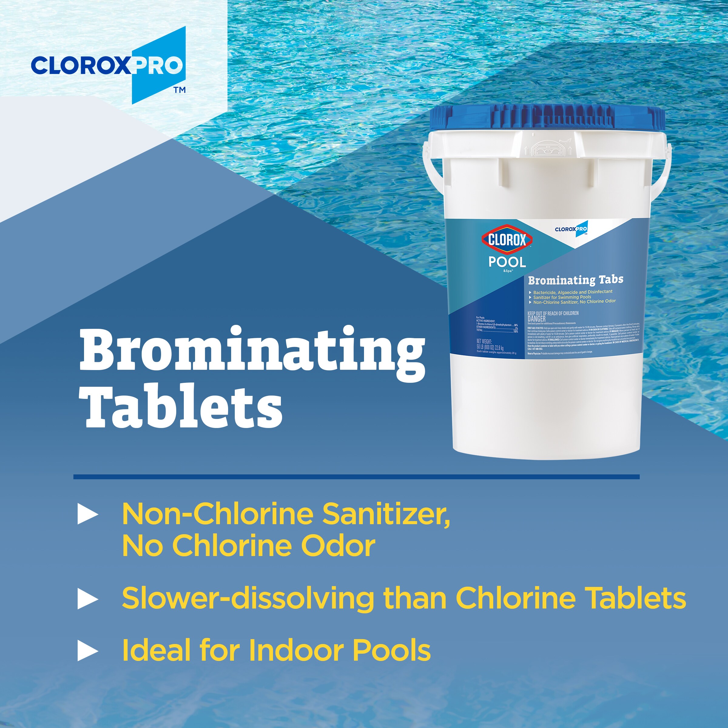 Clorox Pool&Spa 92050CLP Chlorinating-Tabs - View #2