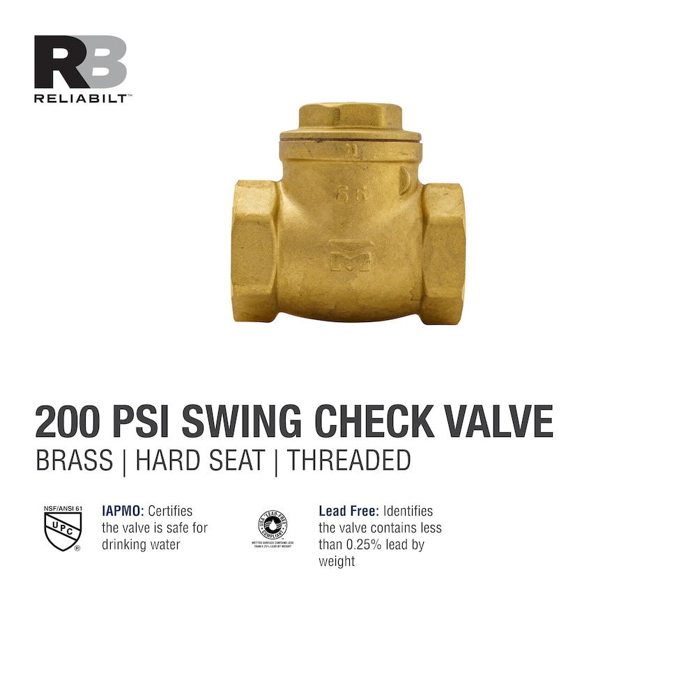 RELIABILT 101-005RB Check-Valves - View #3