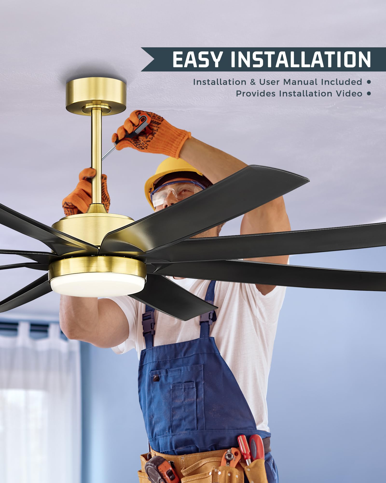 LTMATE LSLT-CF01-BGB Ceiling-Fans - View #8