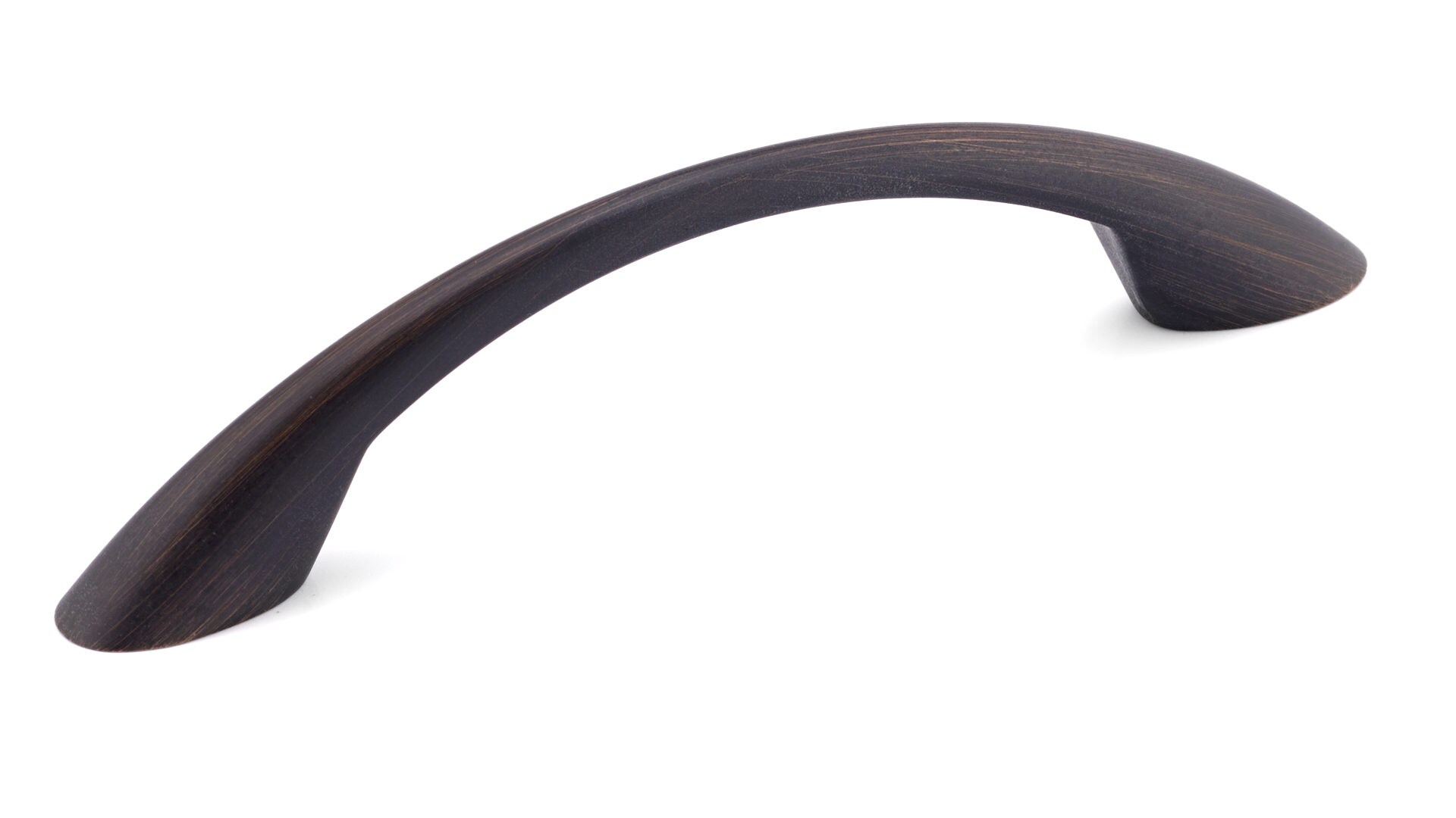 Richelieu BP65017BORB Charleston 3-3/4-in , 96mm Center to Center Brushed Oil-Rubbed Bronze Arch Handle