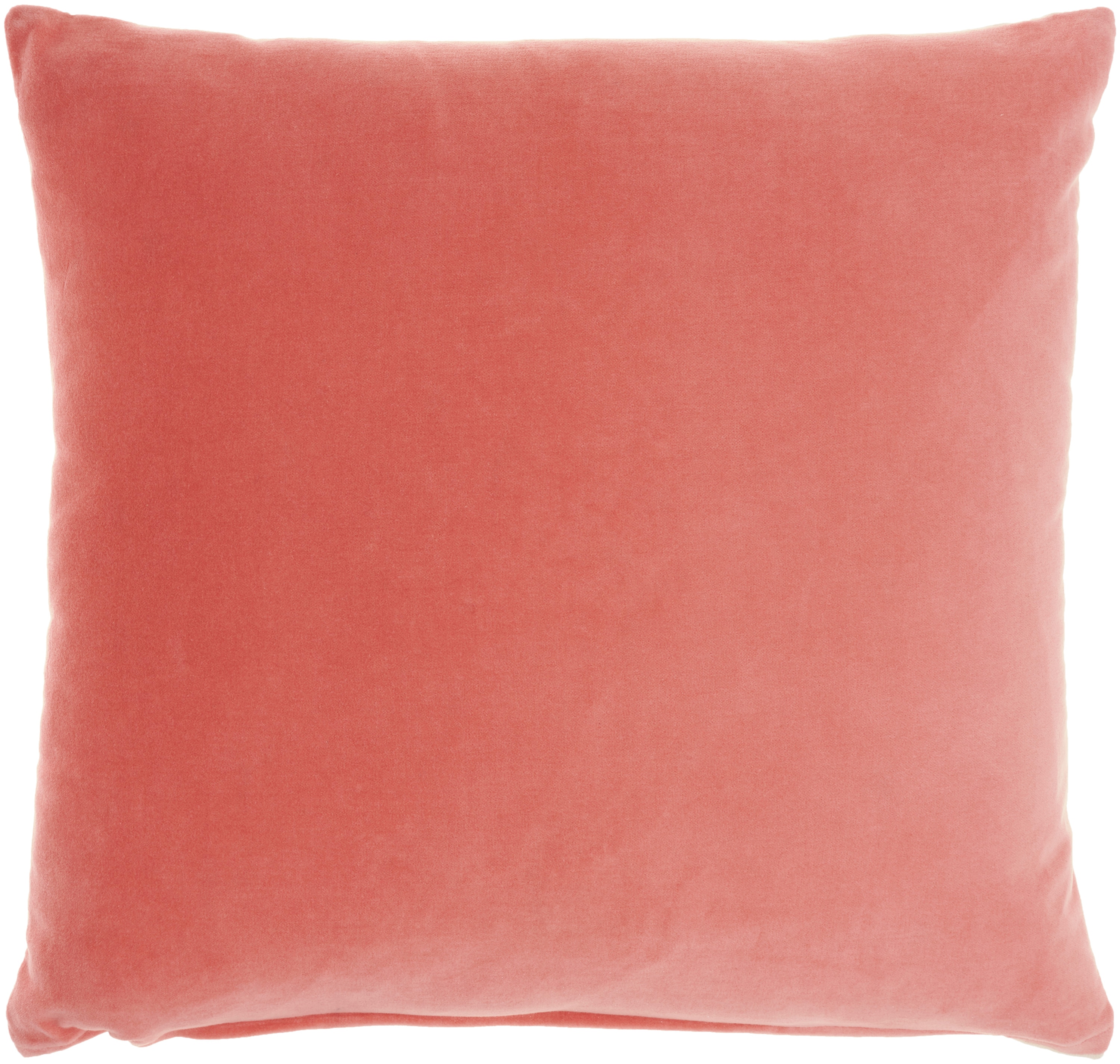 Mina Victory 798019077327 20-in x 20-in Blush Square Indoor Decorative Pillow