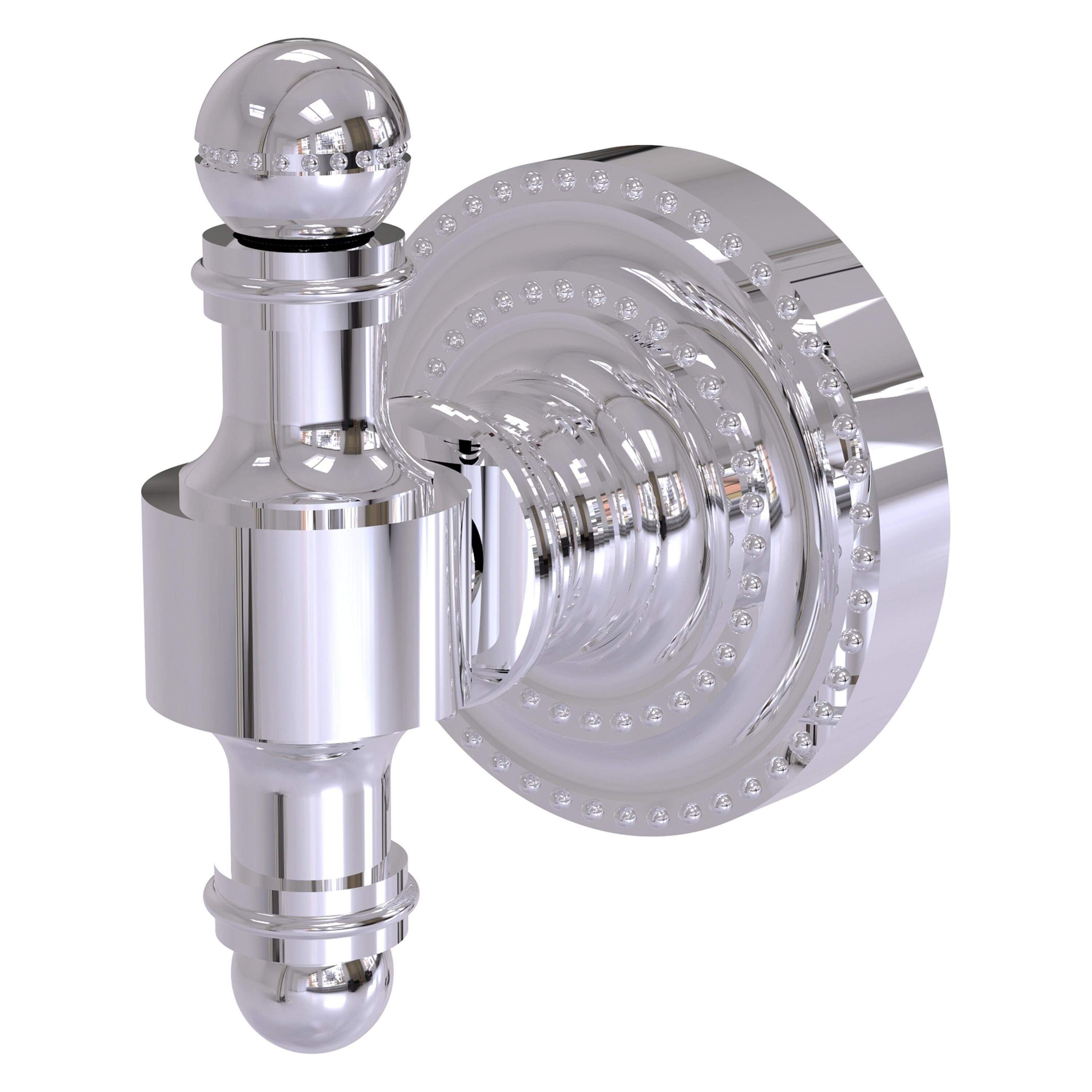Allied Brass RD-20-PC Retro Dot Polished Chrome Single -Hook Wall mount Towel Hook