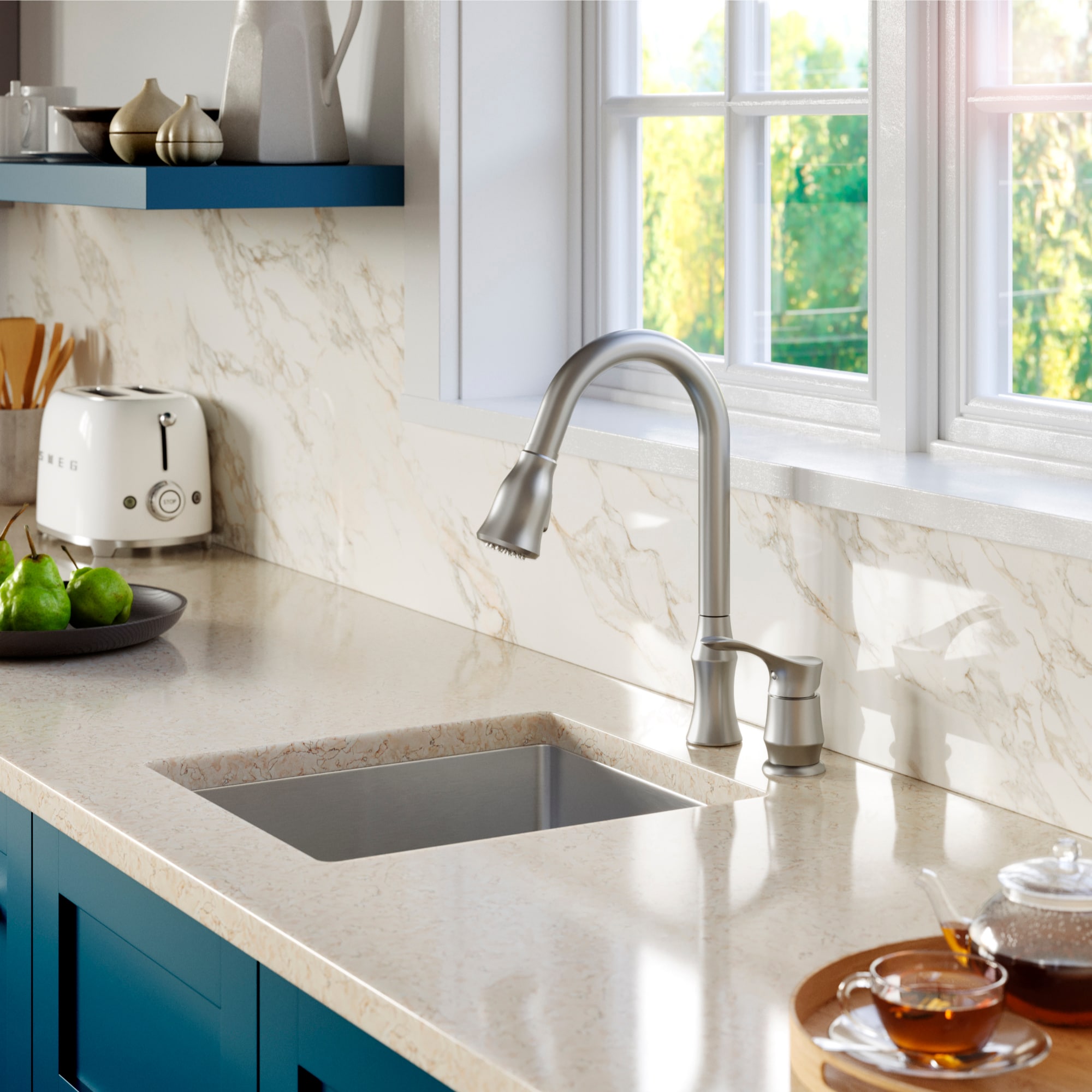 Karran SU71-PK1 Kitchen-Sinks - View #4