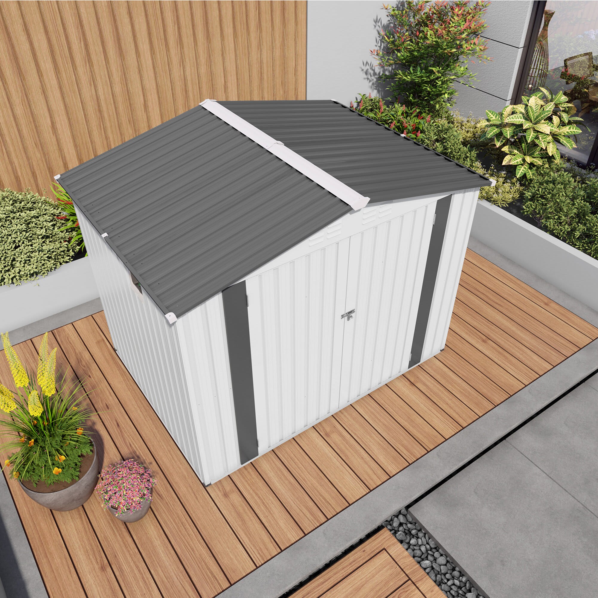 Etokfoks LET0205S23 Metal-Storage-Buildings-Sheds - View #11