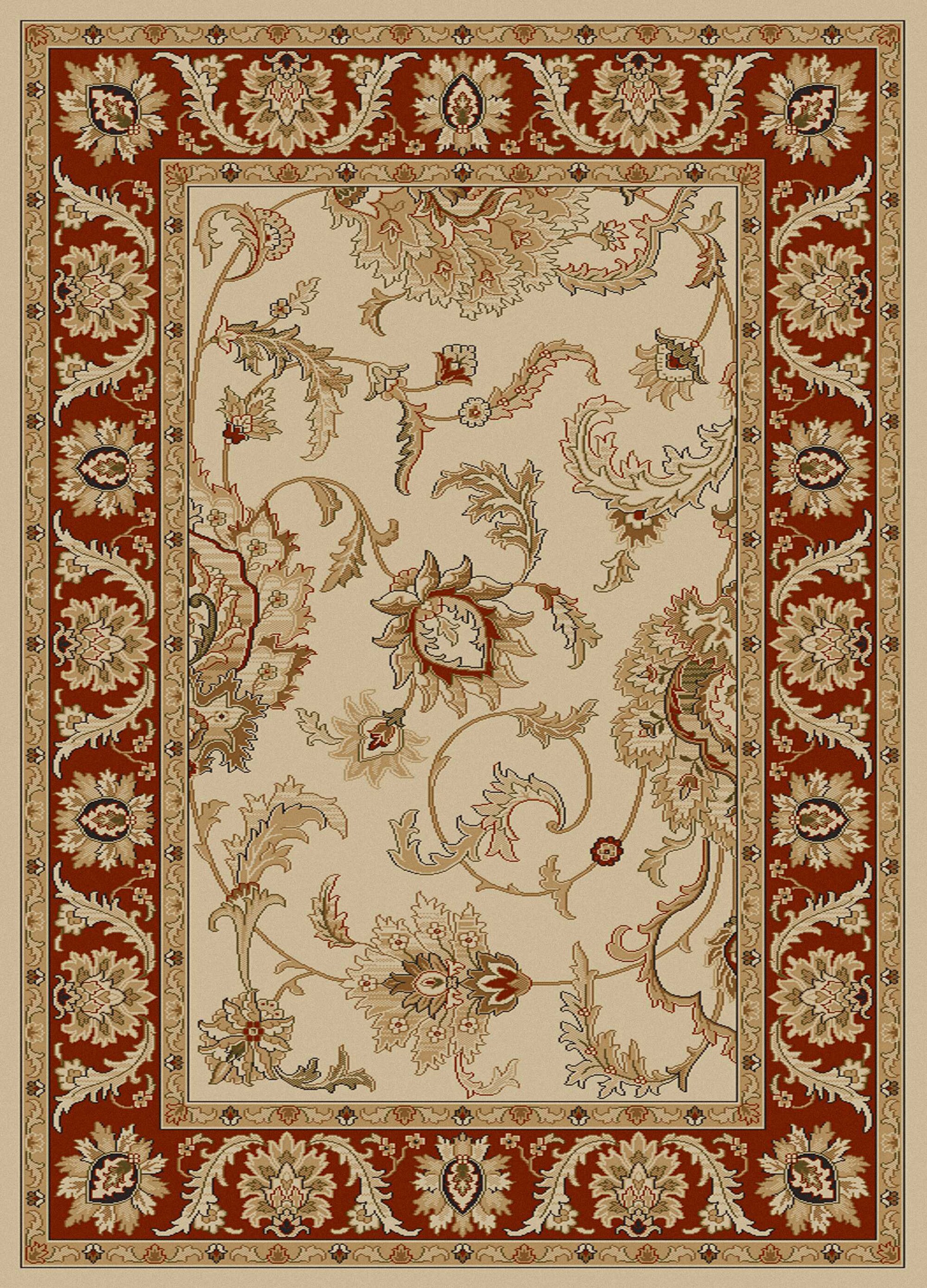Radici USA 1621/1741/IVORY/BRIC rugs - View #2