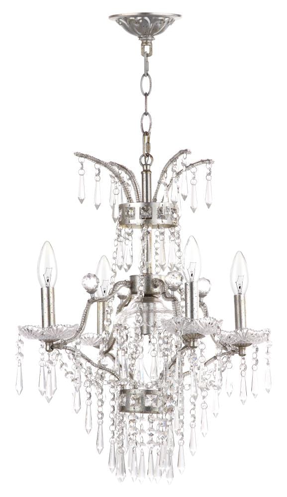 Safavieh LIT4429A Michelle Rusted Transitional Crystal Chandelier