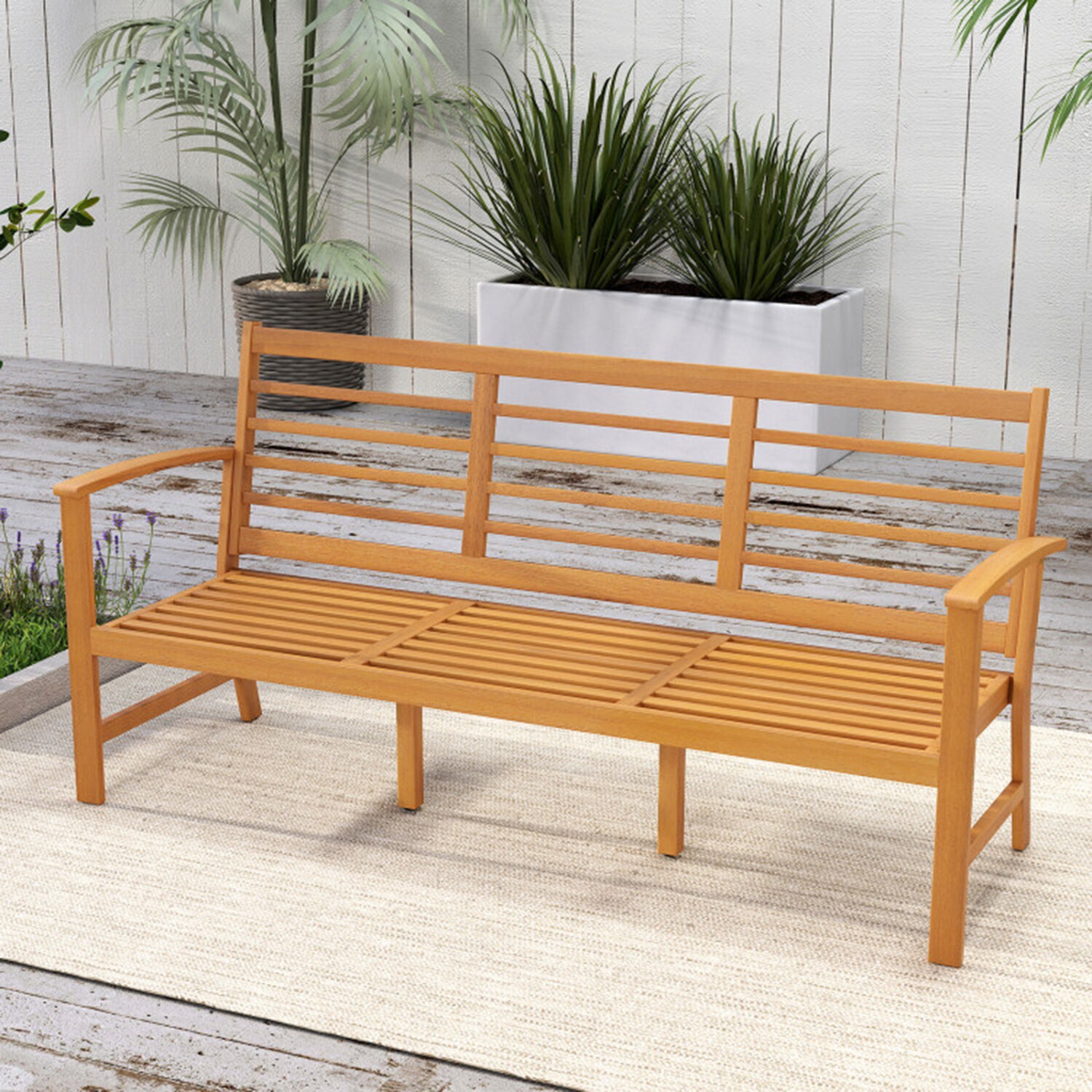 Mondawe MO-HW72807WH benches - View #3