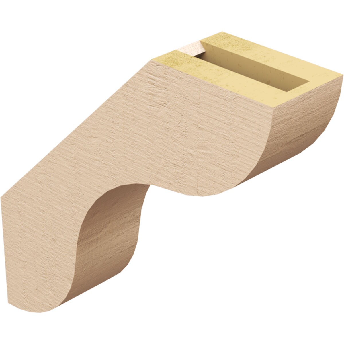 Ekena Millwork BRCUR03X12X12CARRCPR braces - View #6