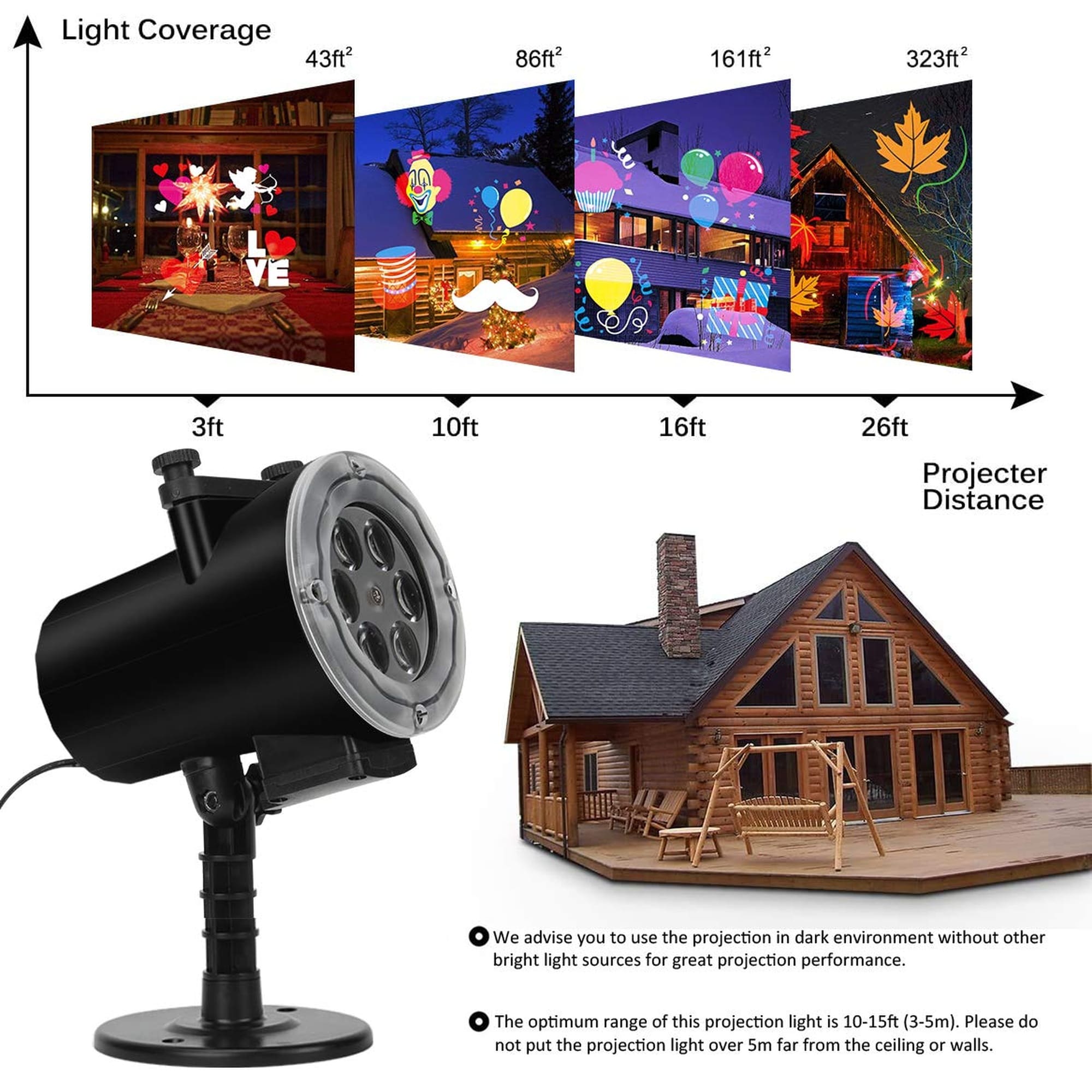 Numhew NHWILL92751 Christmas-Light-Show-Projectors - View #5