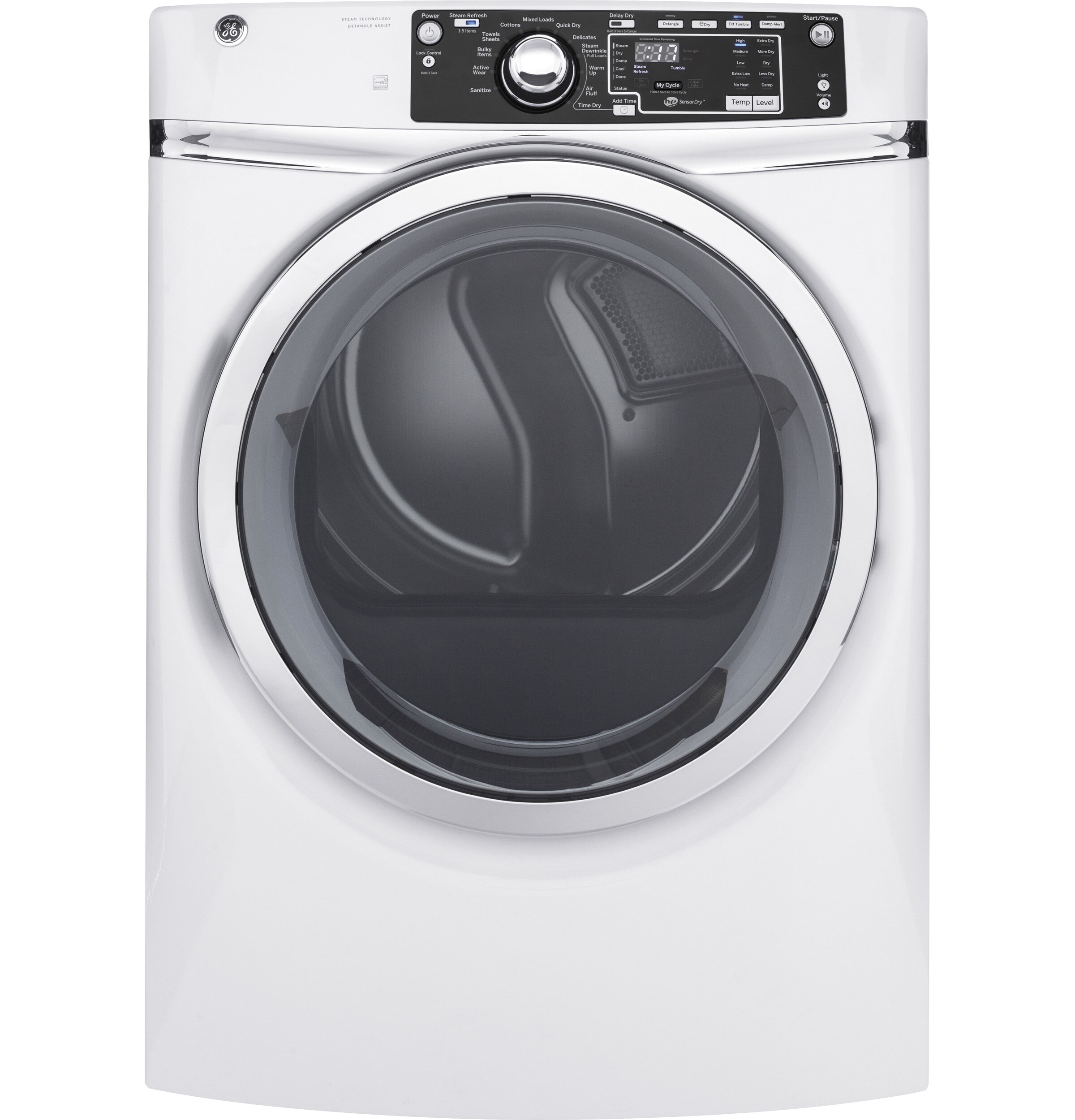 GE 8.3cu ft Stackable Gas Dryer (White) ENERGY STAR in the Gas Dryers