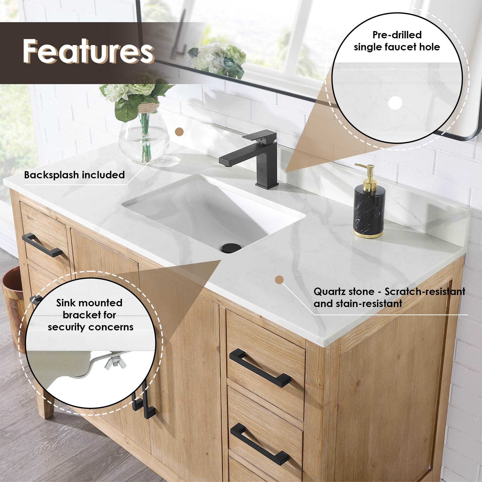 Altair 558048-WF-CWQ Bath-Vanity-Combo - View #4
