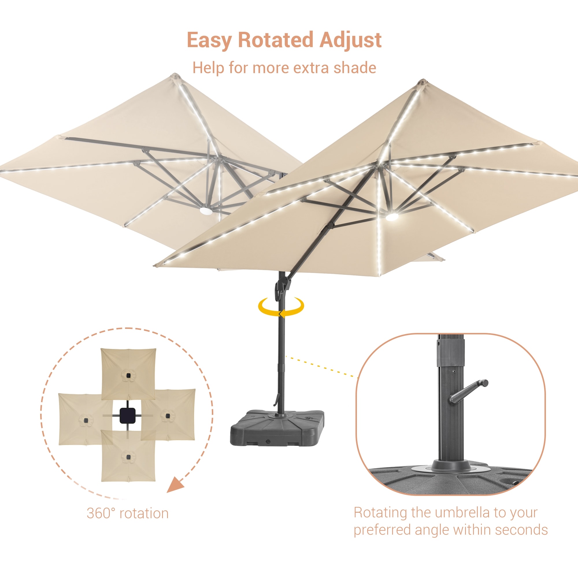 ACEGOSES LW-1159SD-LED Umbrellas-2 - View #7