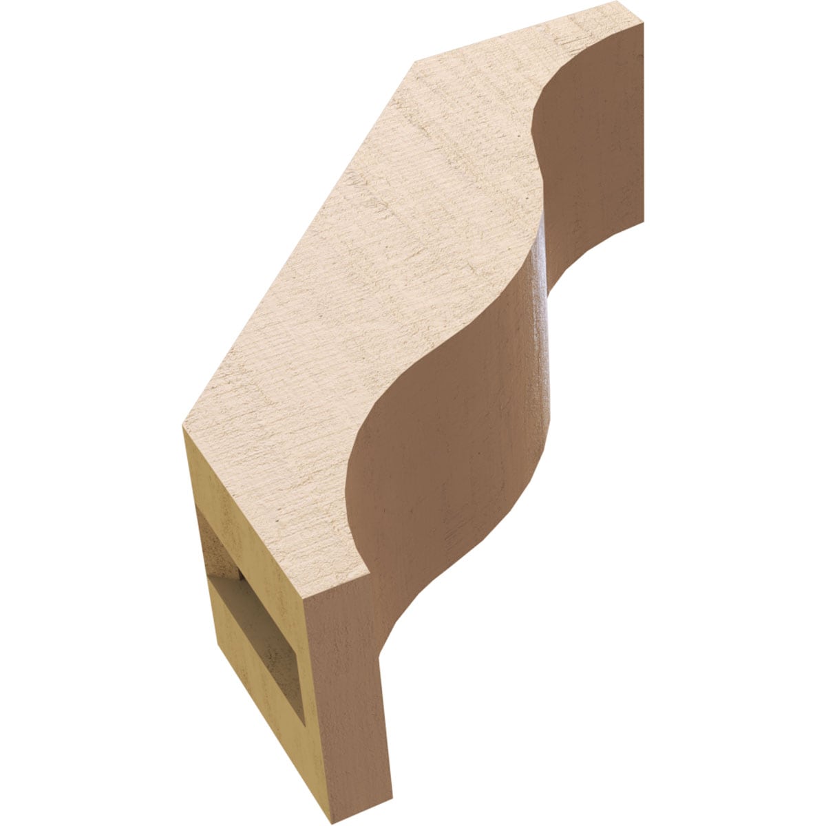 Ekena Millwork BRCUR03X08X08FSTRCPR braces - View #7
