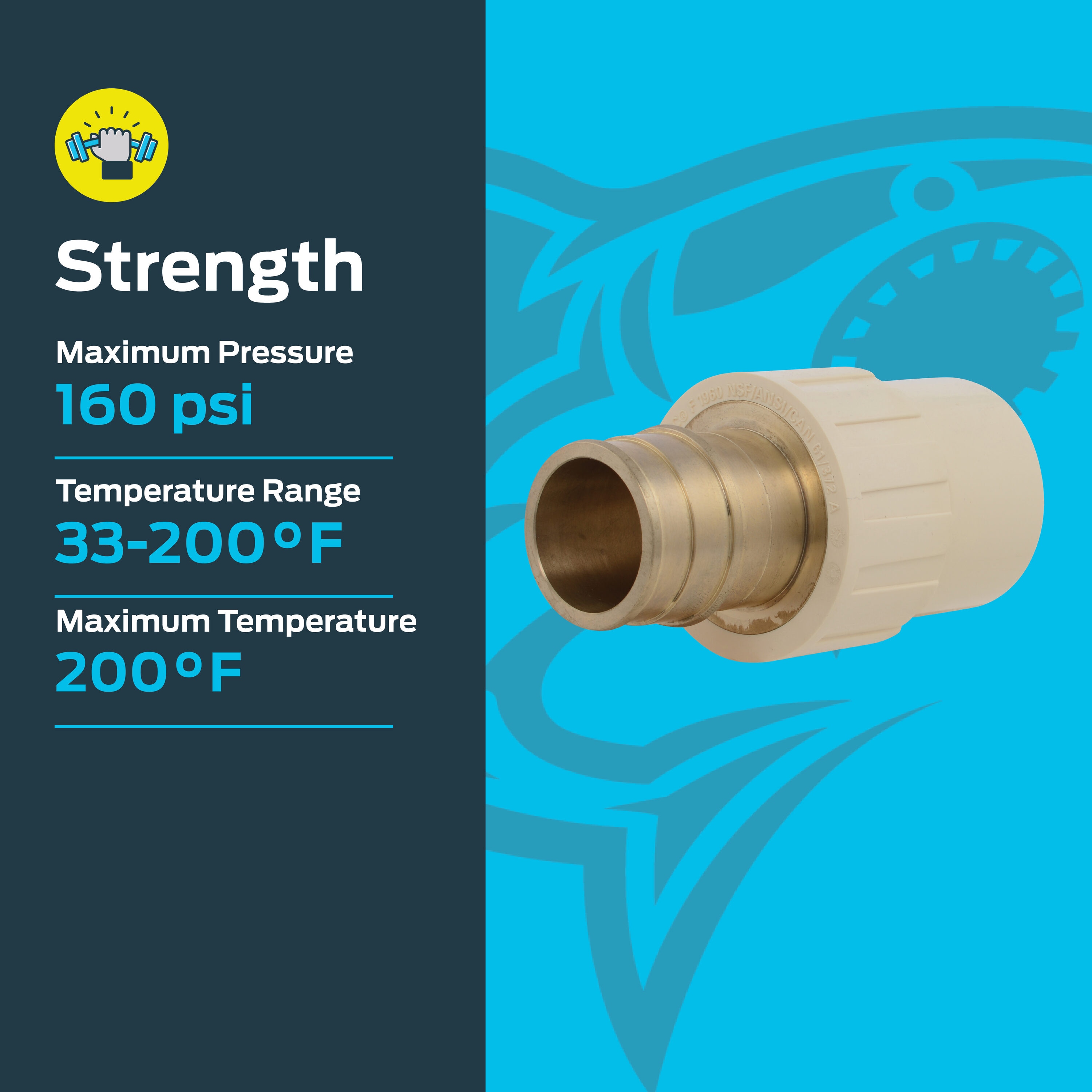 SharkBite UAB928LFA Pex-Crimp-Fittings - View #3