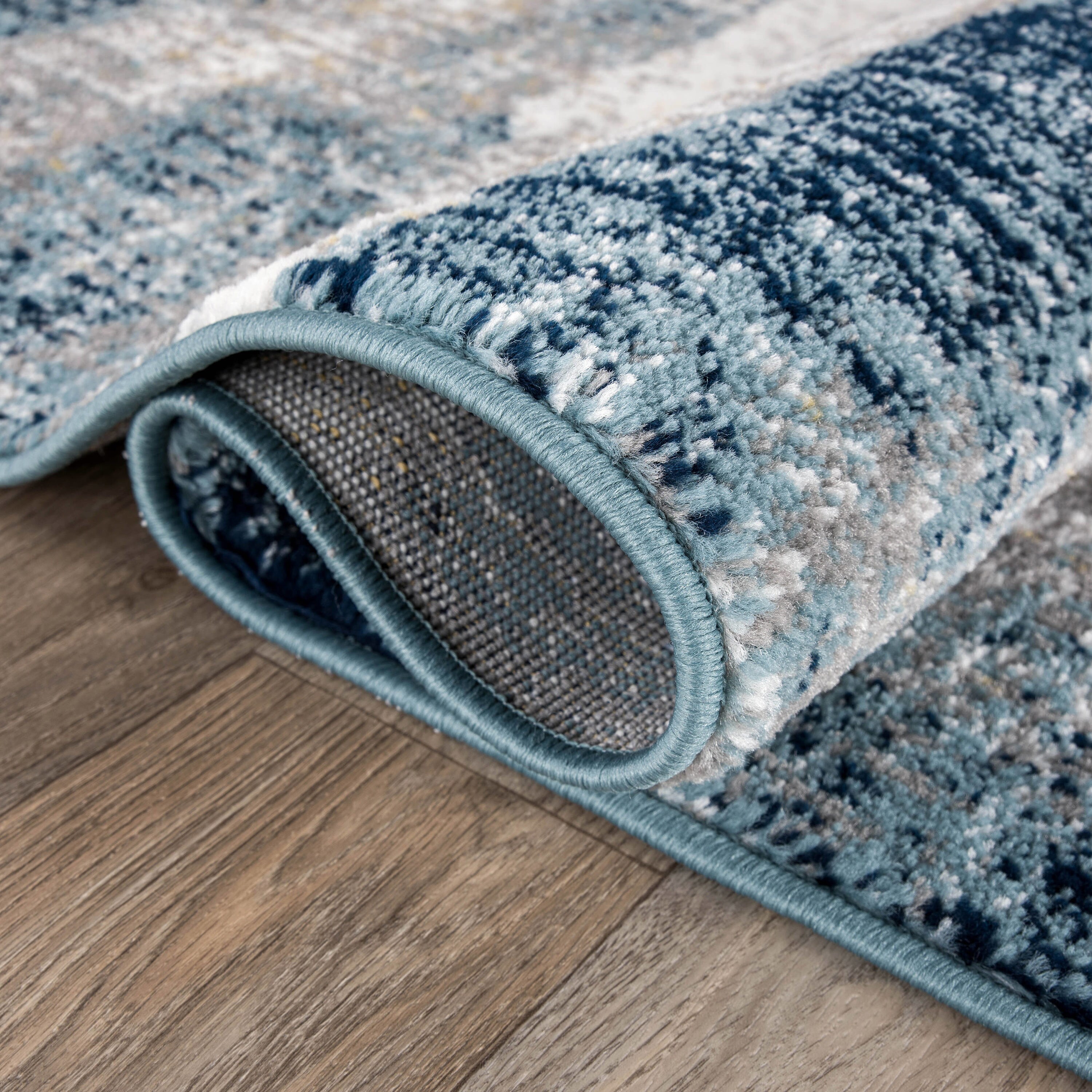 Denali Collection 100% Cotton Area Utility Rug