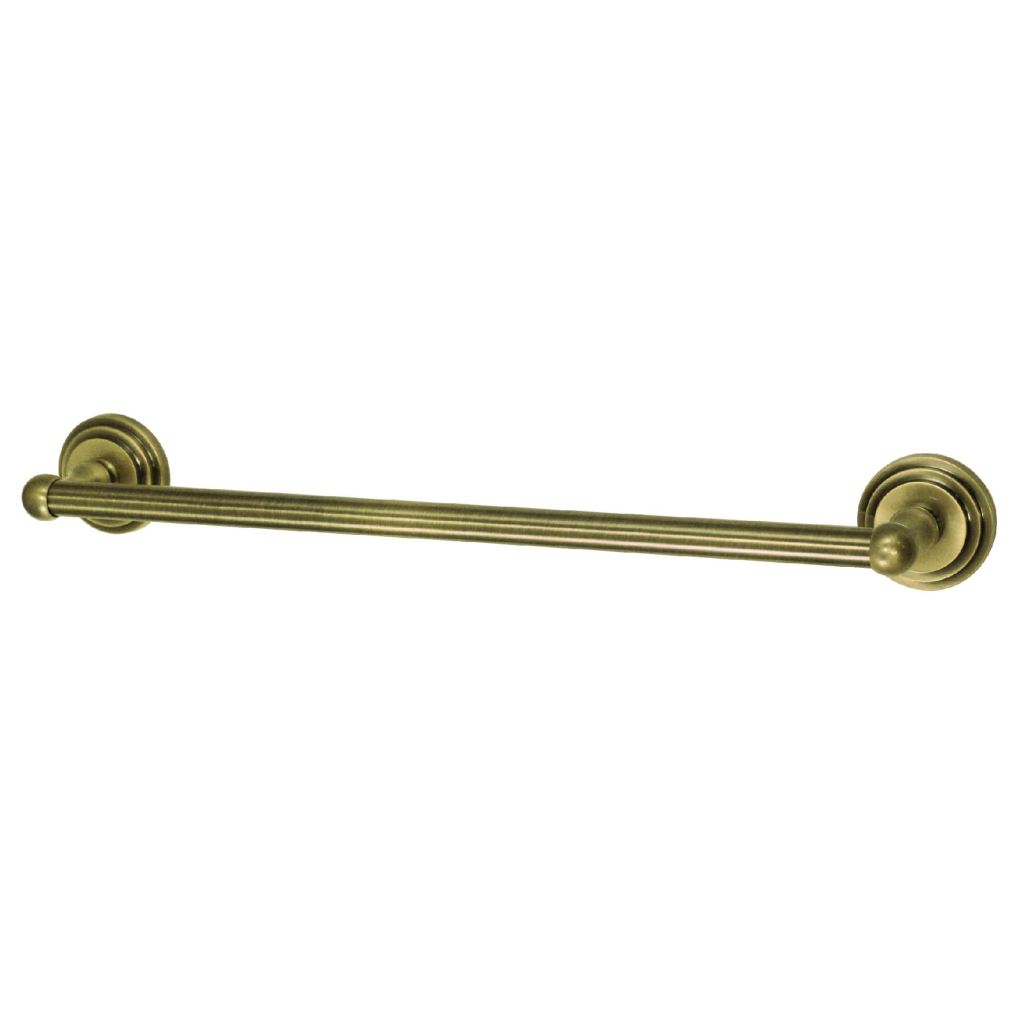 Elements of Design EBA2712AB Milano 18-in Antique Brass Wall mount Single Towel Bar