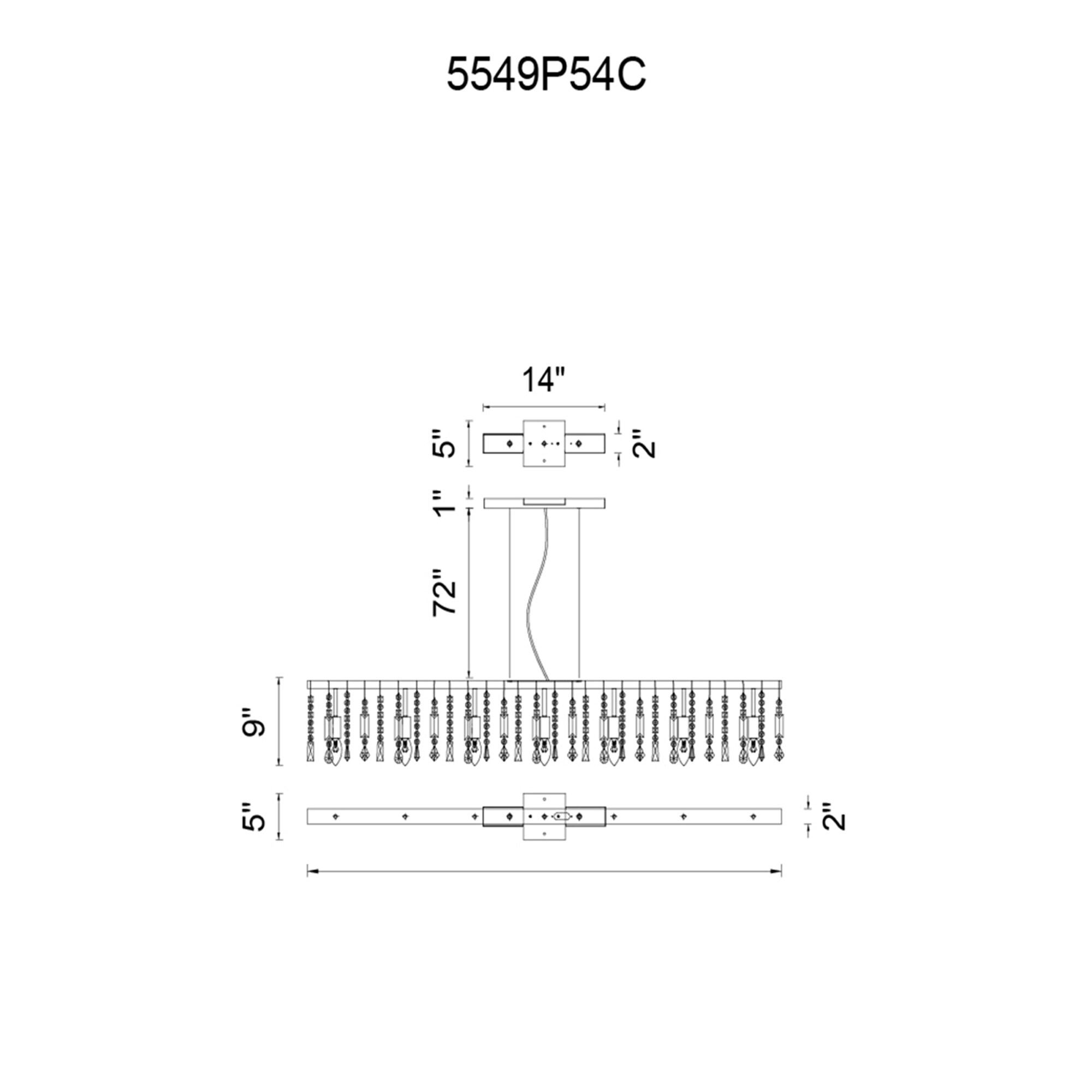 CWI Lighting 5549P54C b090015 - View #7
