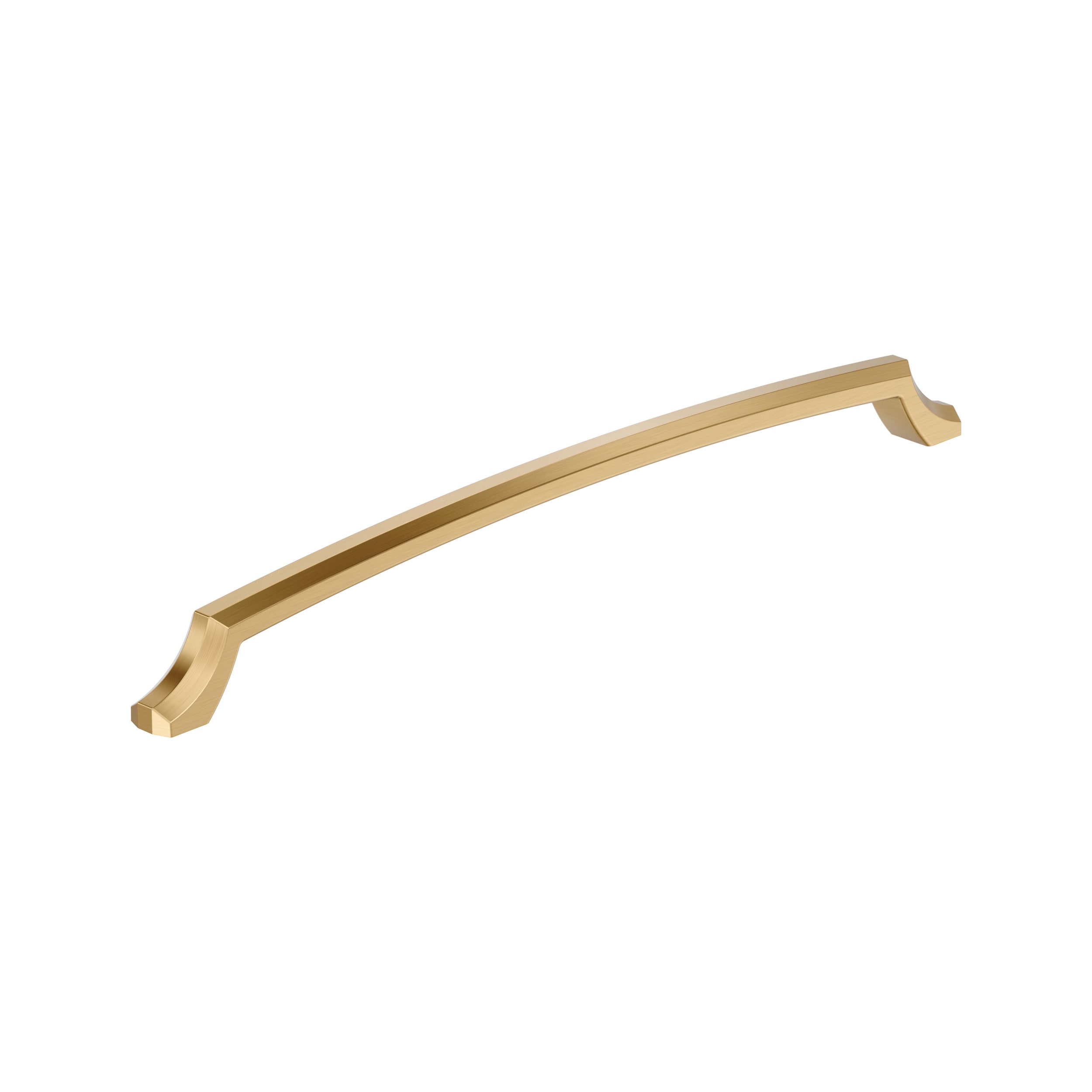 Amerock BP36715CZ Bellamy 18-in , 457mm Center to Center Champagne Bronze Arch Handle For Use on Appliances Drawer Pulls