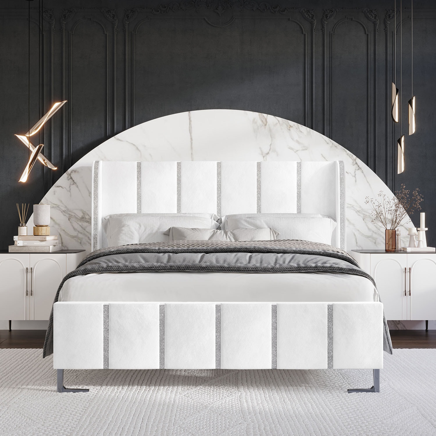 CasePiece C8384KUB-WT-VV beds - View #2