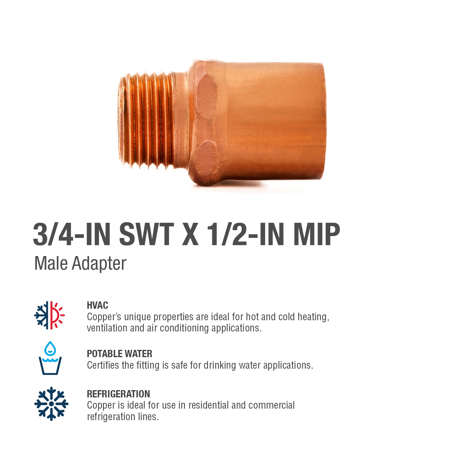 Streamline W 01147L Copper-Fittings - View #4