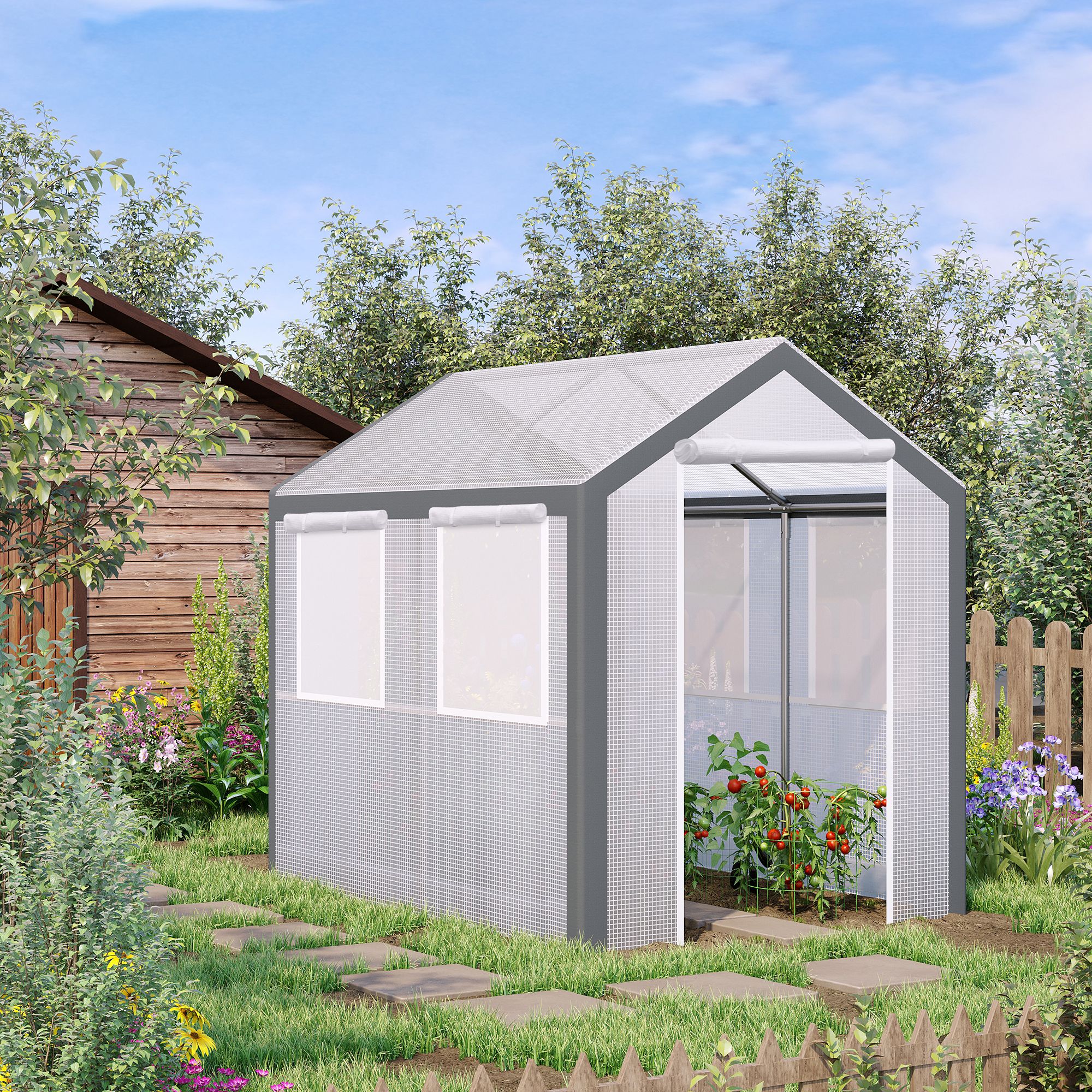 Outsunny 845-124 greenhouses - View #2