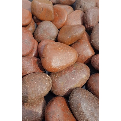 Polished Pebbles Landscaping Rock At, Dark Brown Landscape Rock Mumbai