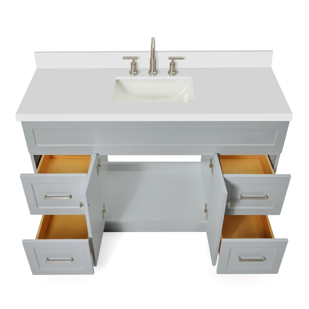 ARIEL F055SWQRVOGRY Bath-Vanity-Combo - View #5