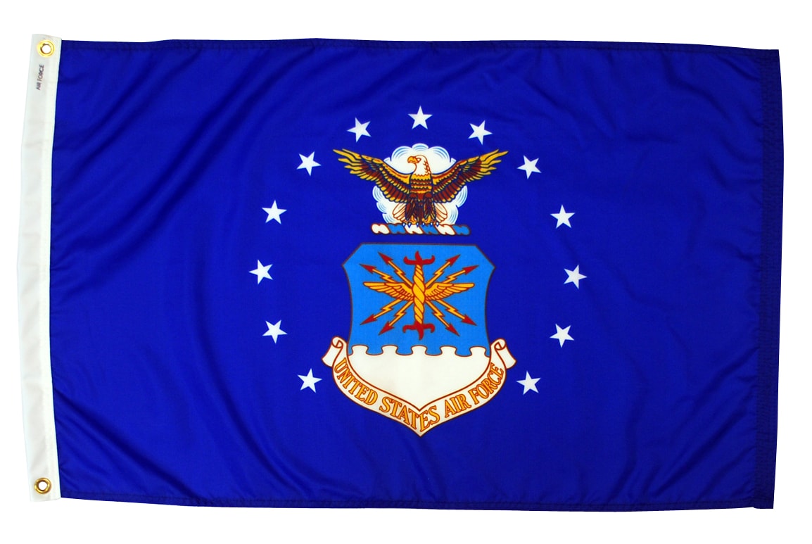3 Star Air Force Lt. General Outdoor Flag