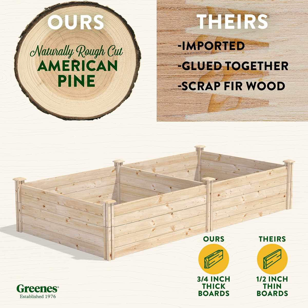 Greenes Fence RCP6S6T35B Raised-Garden-Beds - View #2