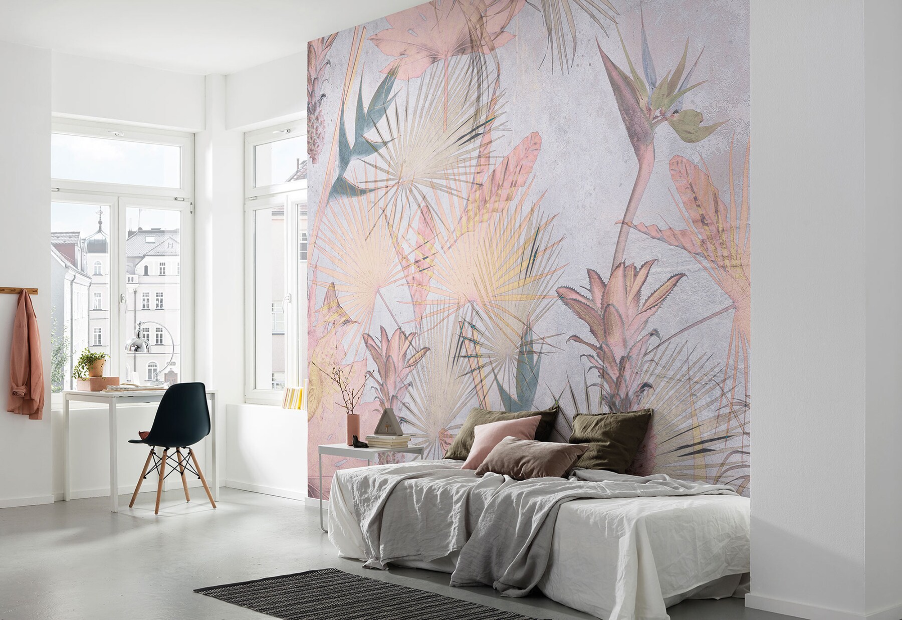 Komar Non-Woven Photo Wallpaper Oasis | Wallpaper XXL Decoration Art  Nouveau Style Bedroom Living Room Office Hallway | Size 350 x 250 cm (Width  x Height) | HX7-050, Multi-Coloured - Amazon.com