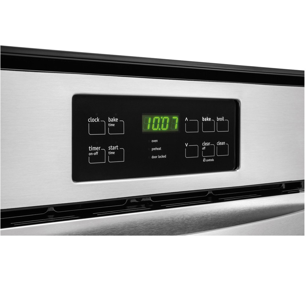 Frigidaire 24-in Self-cleaning Single Gas Wall Oven (Stainless Steel ...