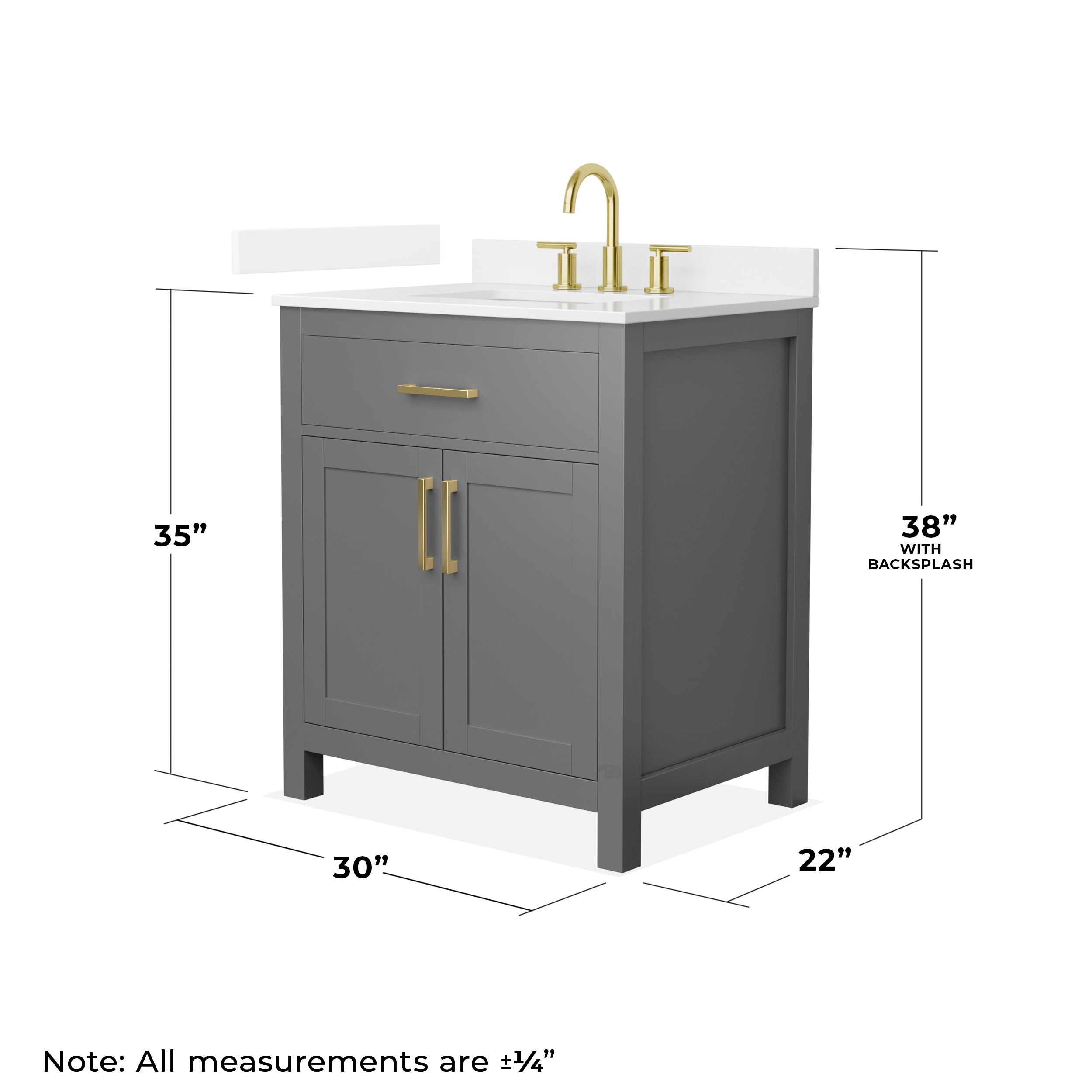 Wyndham Collection WCG242430SGGWQUS3MXX Bath-Vanity-Combo - View #4