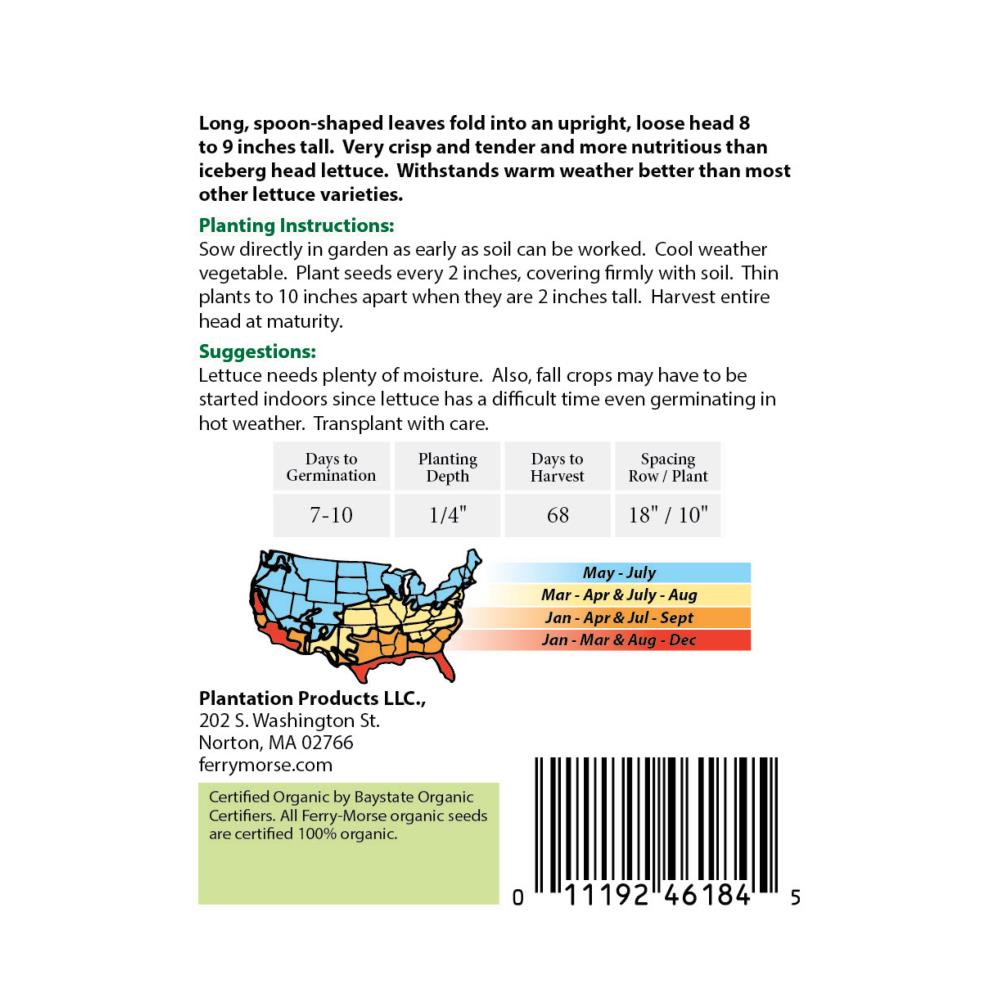 Ferry-Morse 461845.249.907985 Vegetable-Herb-Seeds - View #2